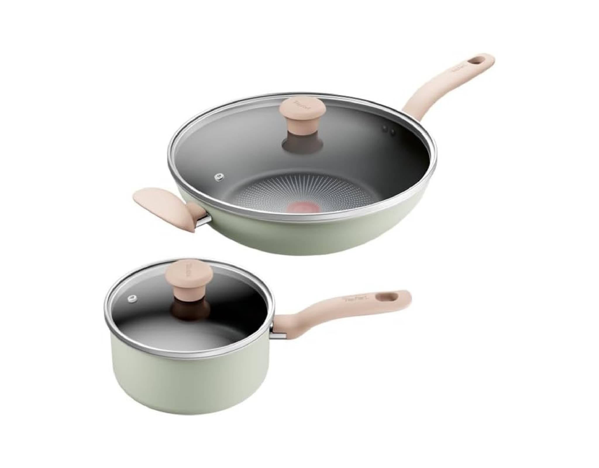 Tefal So Matcha Wok Pan With Lid With Saucepan With Lid Myaeon Go