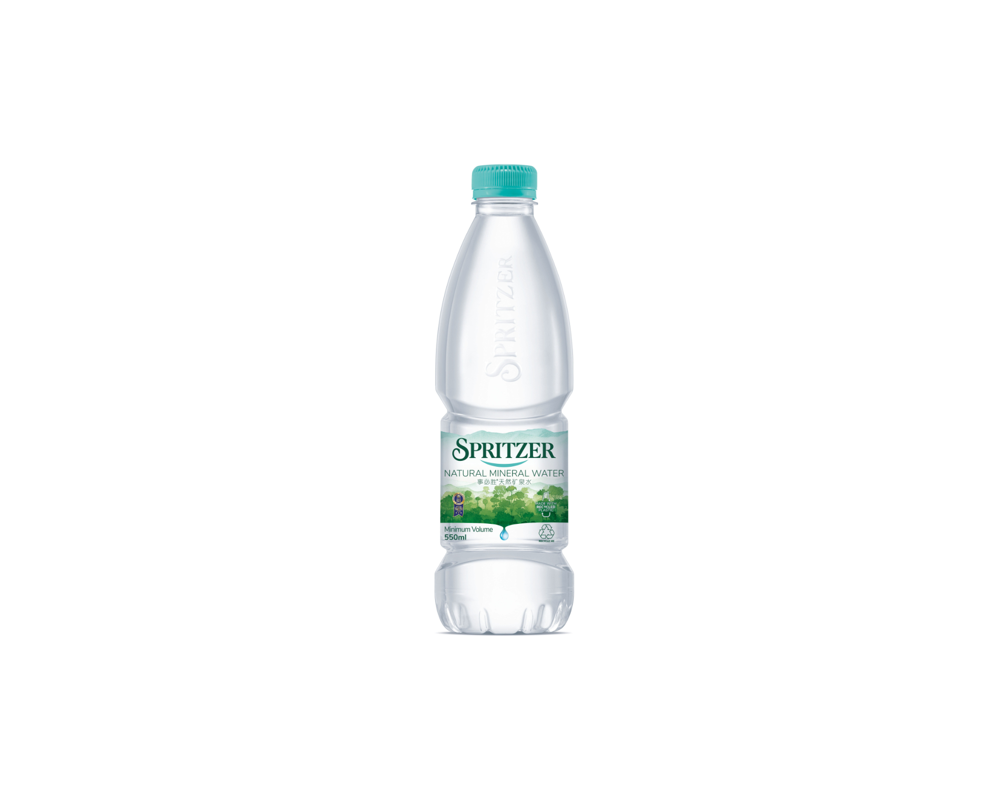 Spritzer Mineral Water, 550 ml