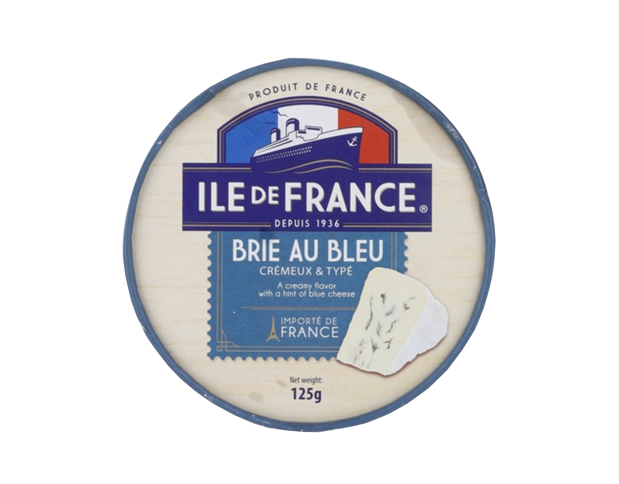 Ile De France Petit Brie Bleu