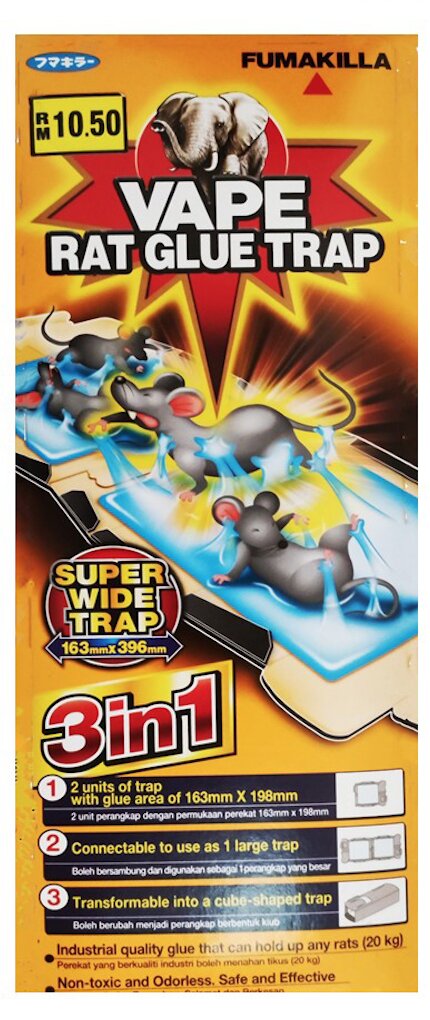 Fumakilla Vape Rat Glue Trap | myaeon2go