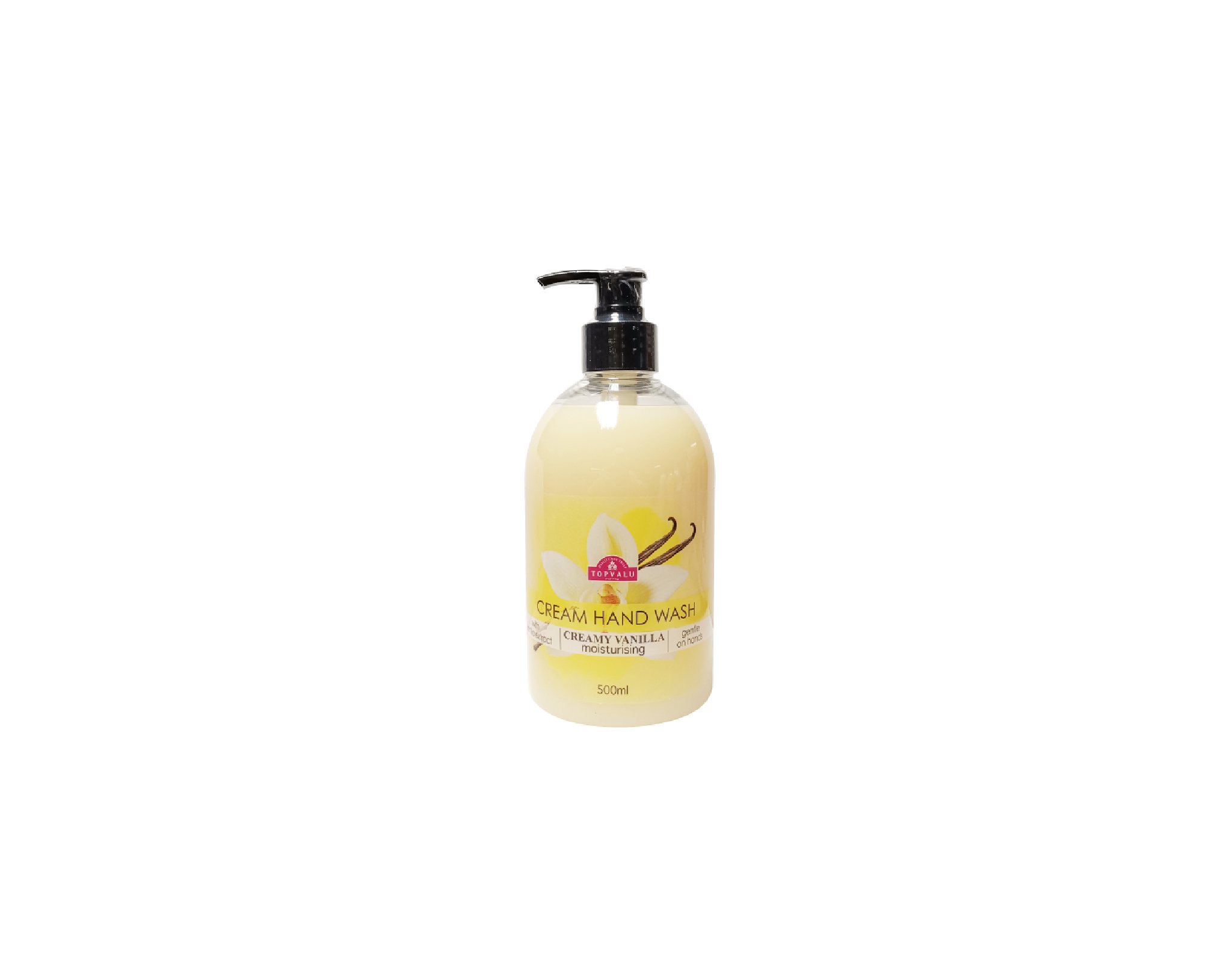 Topvalu Cream Hand Wash Creamy Vanilla 500 ml