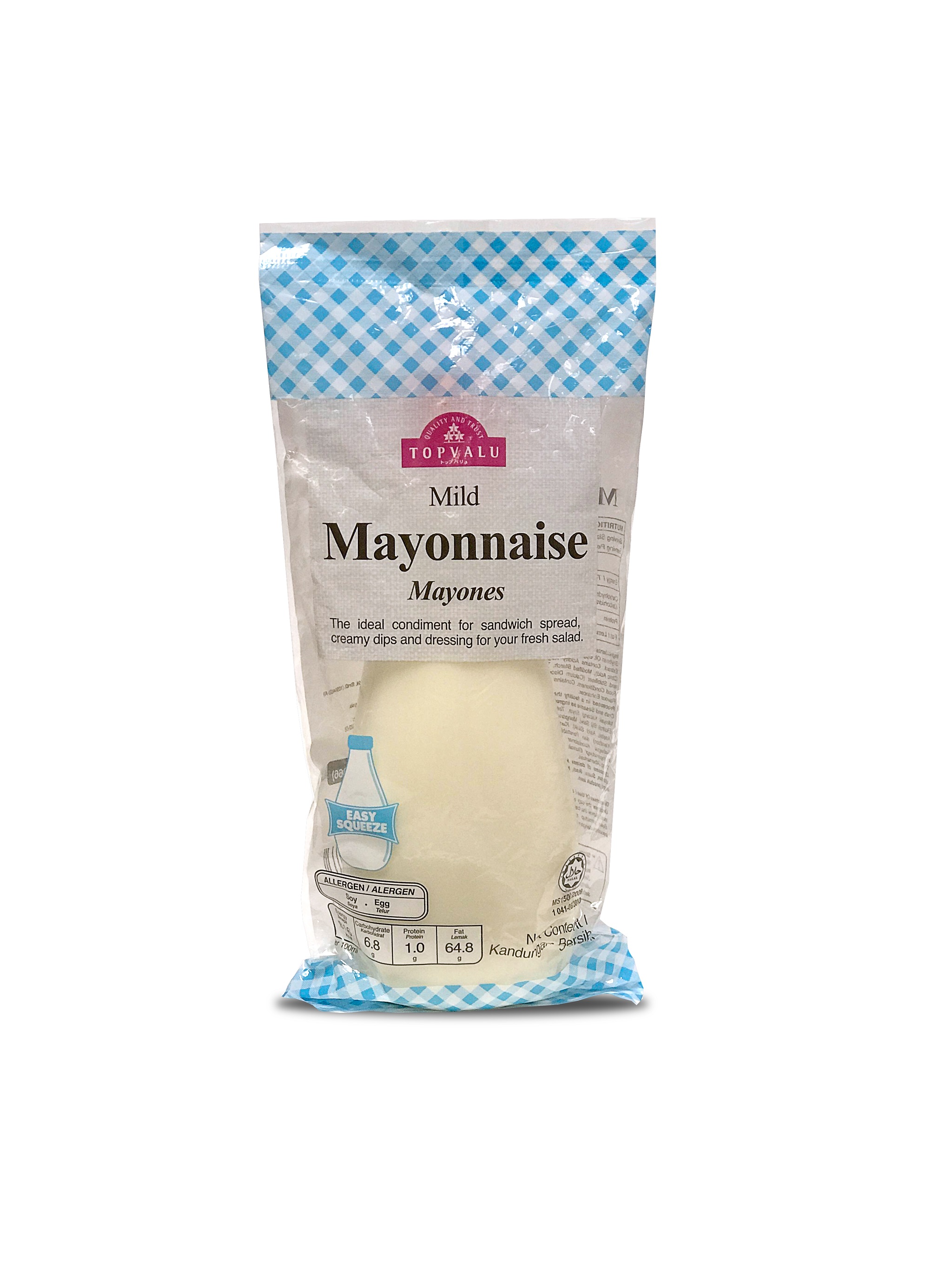Topvalu Mayonnaise Mild 310 ml