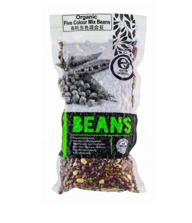 Earth Organic Five Color Mix Beans | myaeon2go