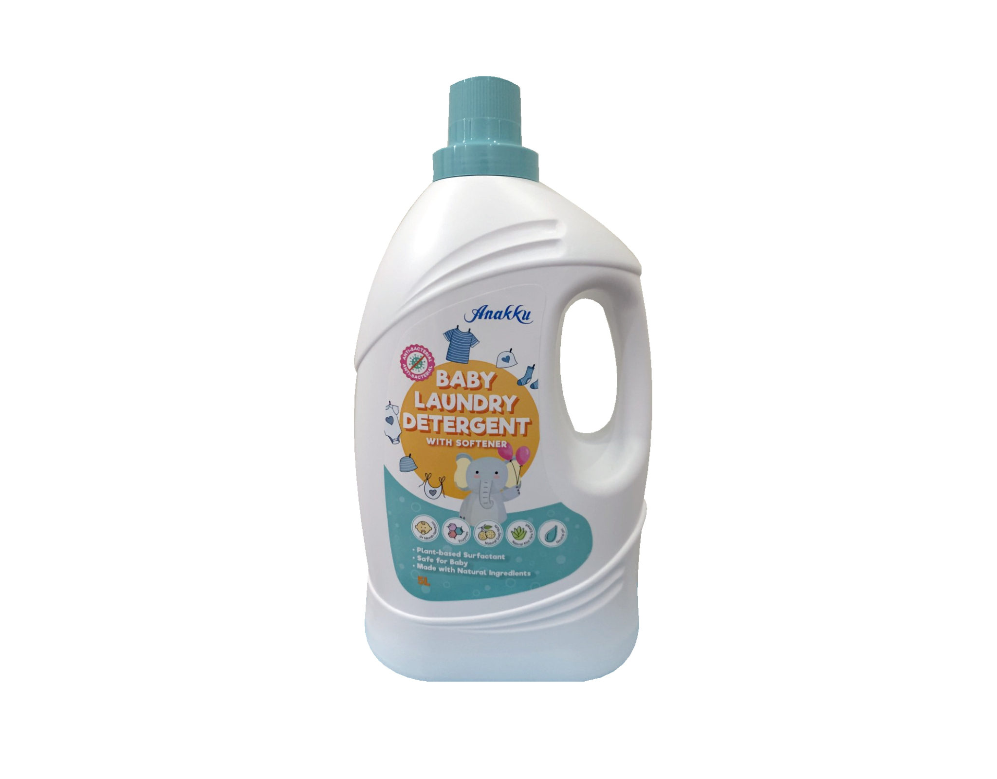 Anakku Laundry Detergent With Softener, 5L