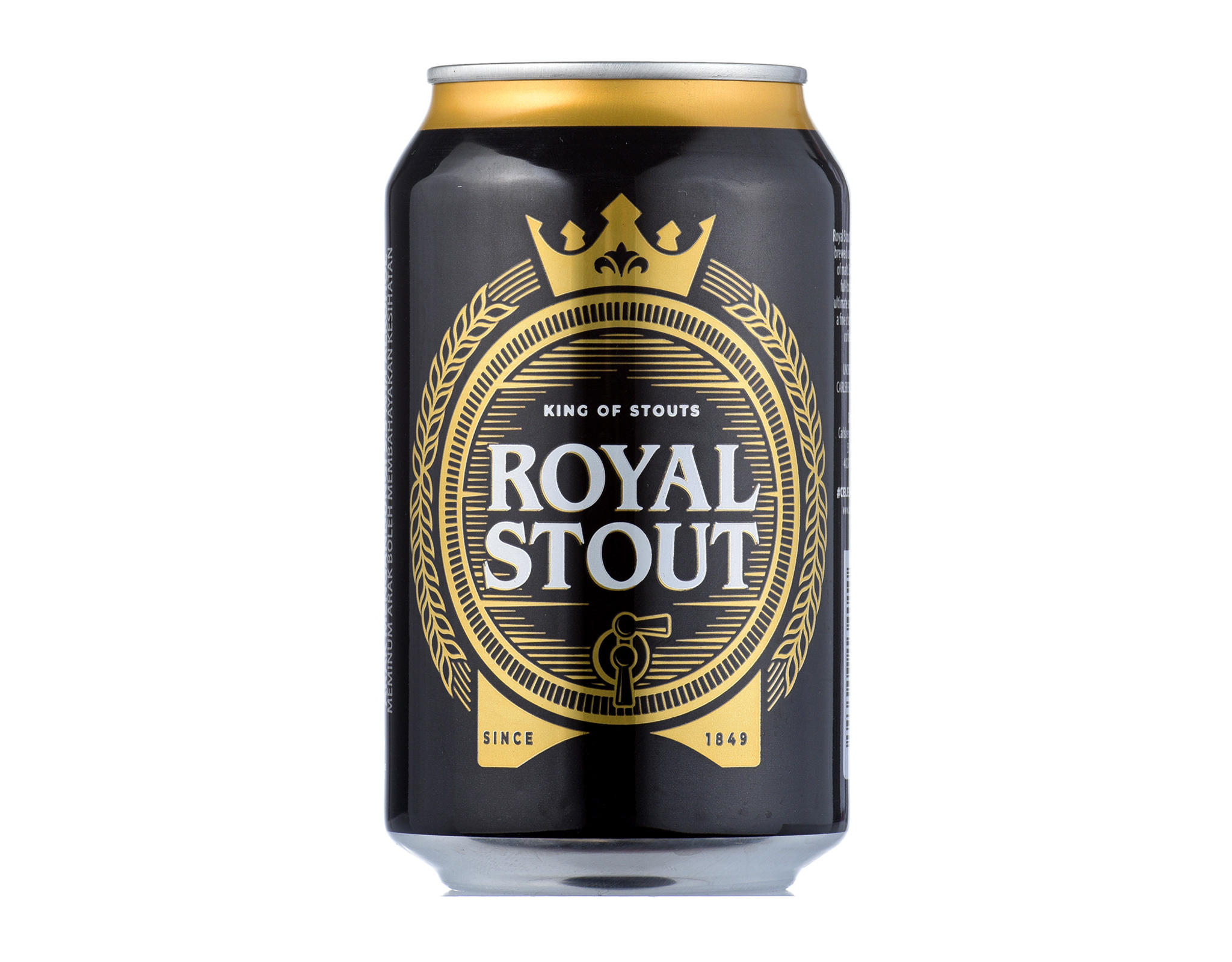 Royal Stout Beer Can