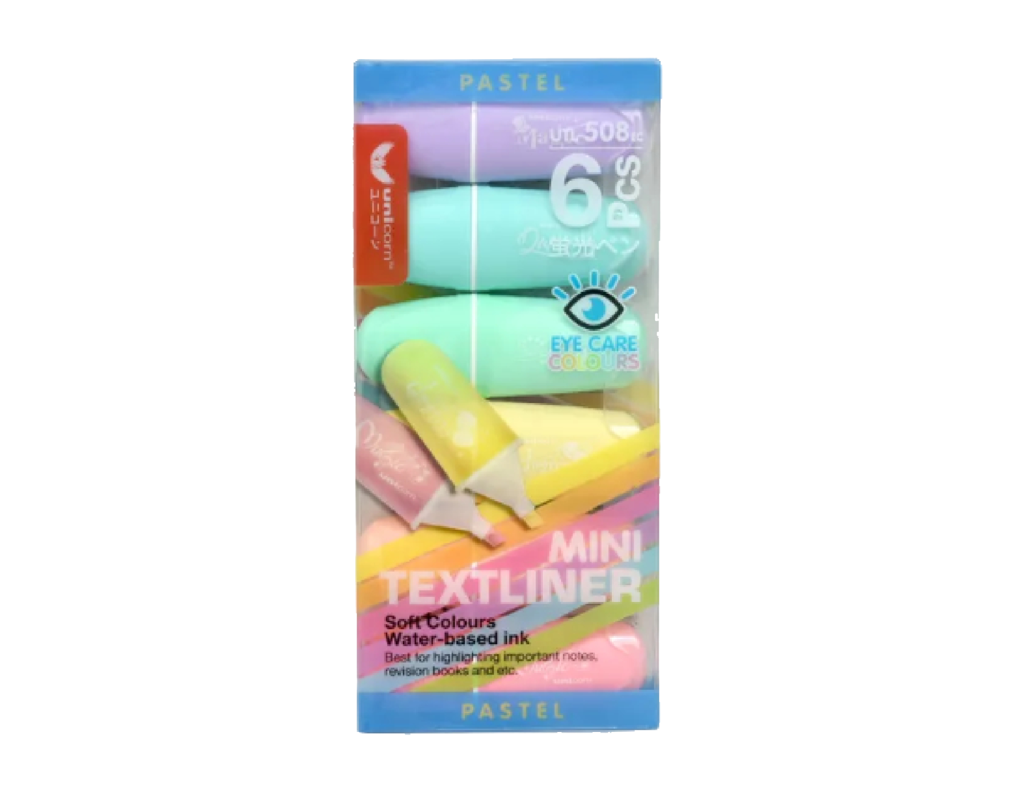 Sample Textliner Unicorn Mini Textliner Pastel (UTL-508EC) | myaeon2go