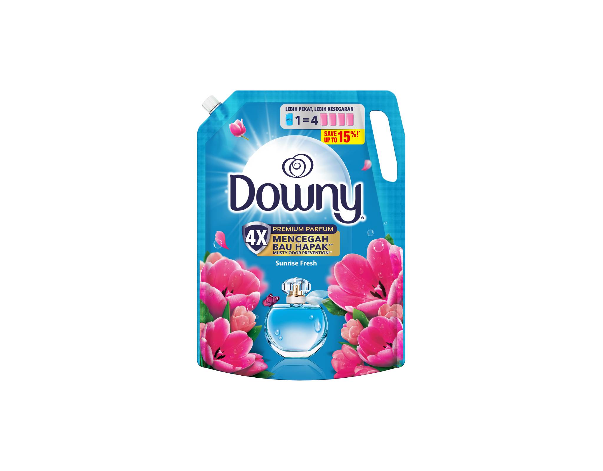Downy Fabric Softener Antibacteria Sunrise Fresh Refill