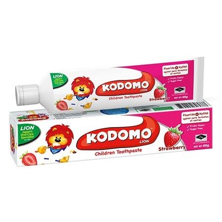 Kodomo Lion Toothpaste Strawberry