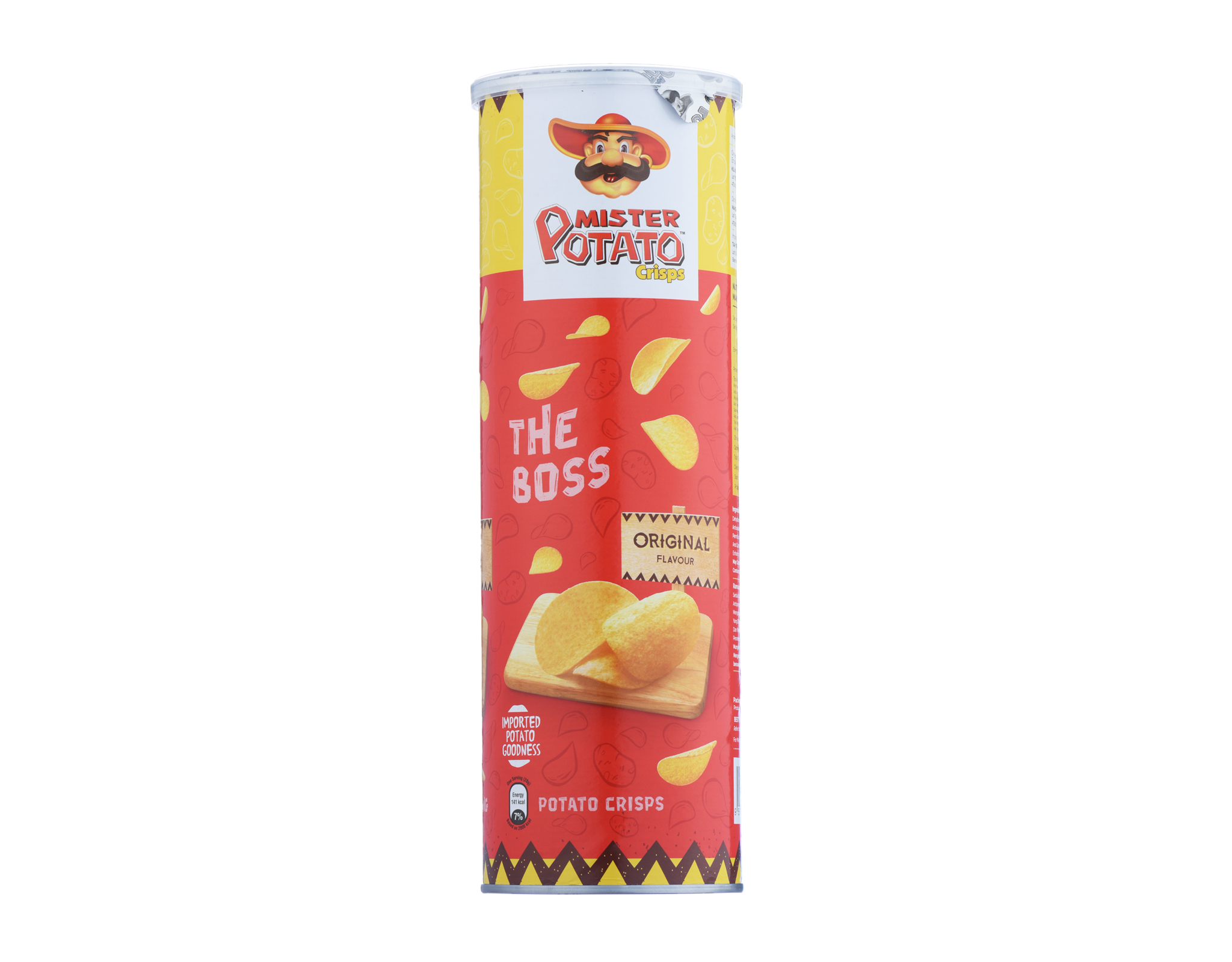 Mister Potato Original Crisps Can