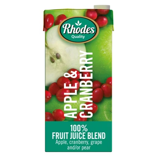 Rhodes Apple & Cranberry Fruit Juice