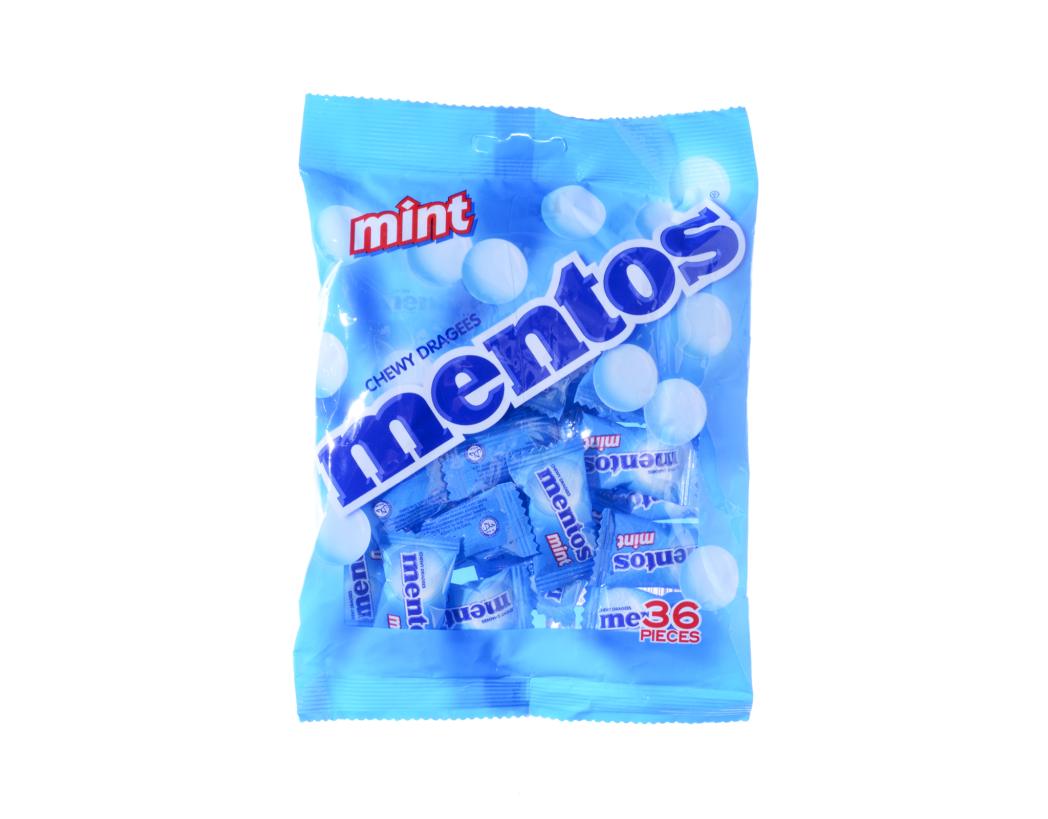 Mentos Mints Chewy Dragee Bag, 97.2 g