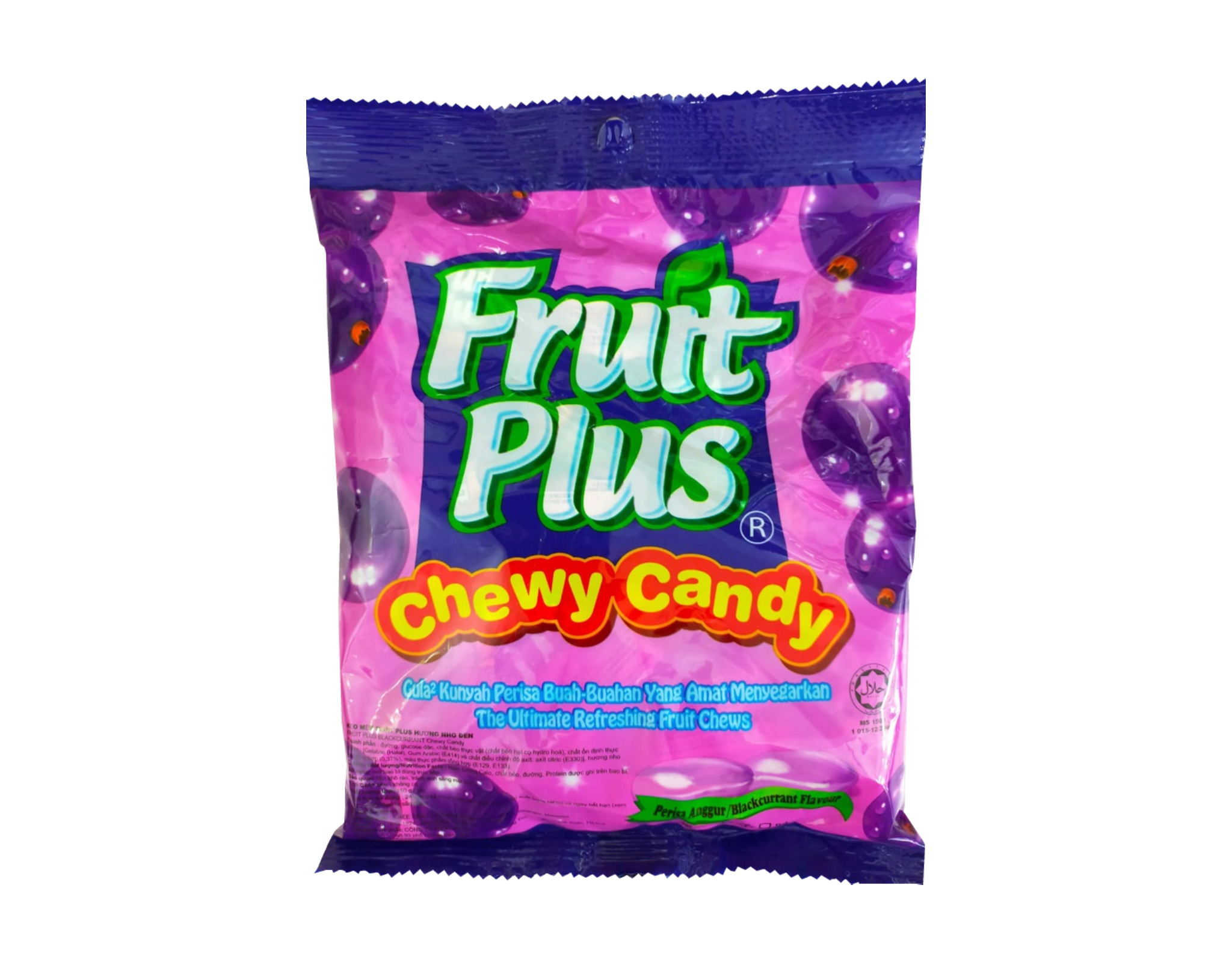 Fruit Plus Chewy Candy Blackcurrant