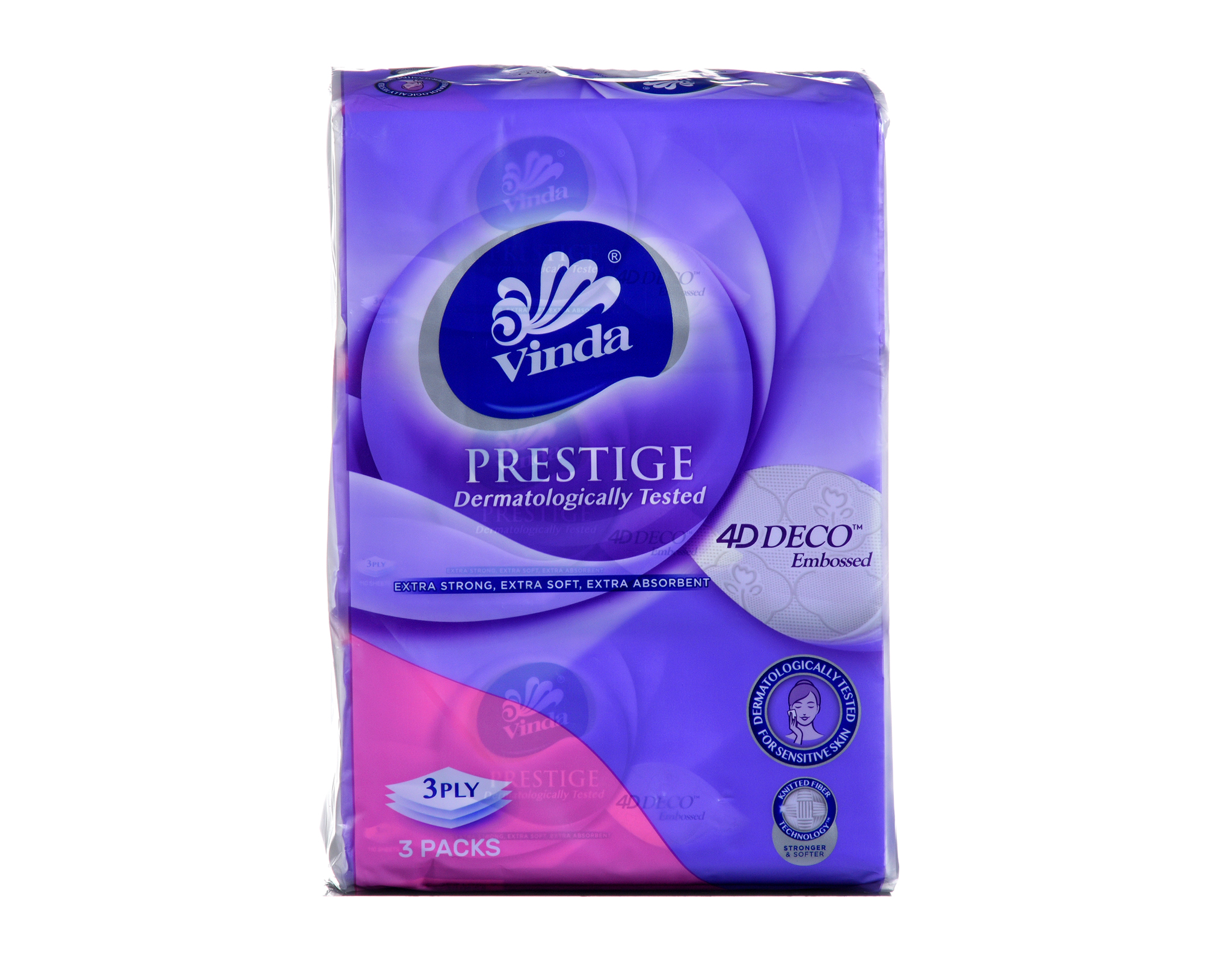 Vinda Deluxe Prestige 4d Soft Box 330 Sheets