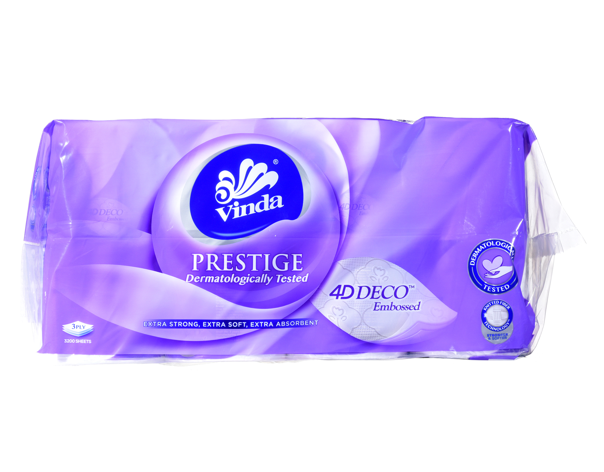 Vinda Deluxe Prestige 4d Toilet Paper 3ply