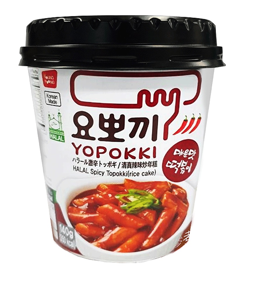 Toppoki Aeon Young Poong Halal Spicy Topokki Cup | myaeon2go