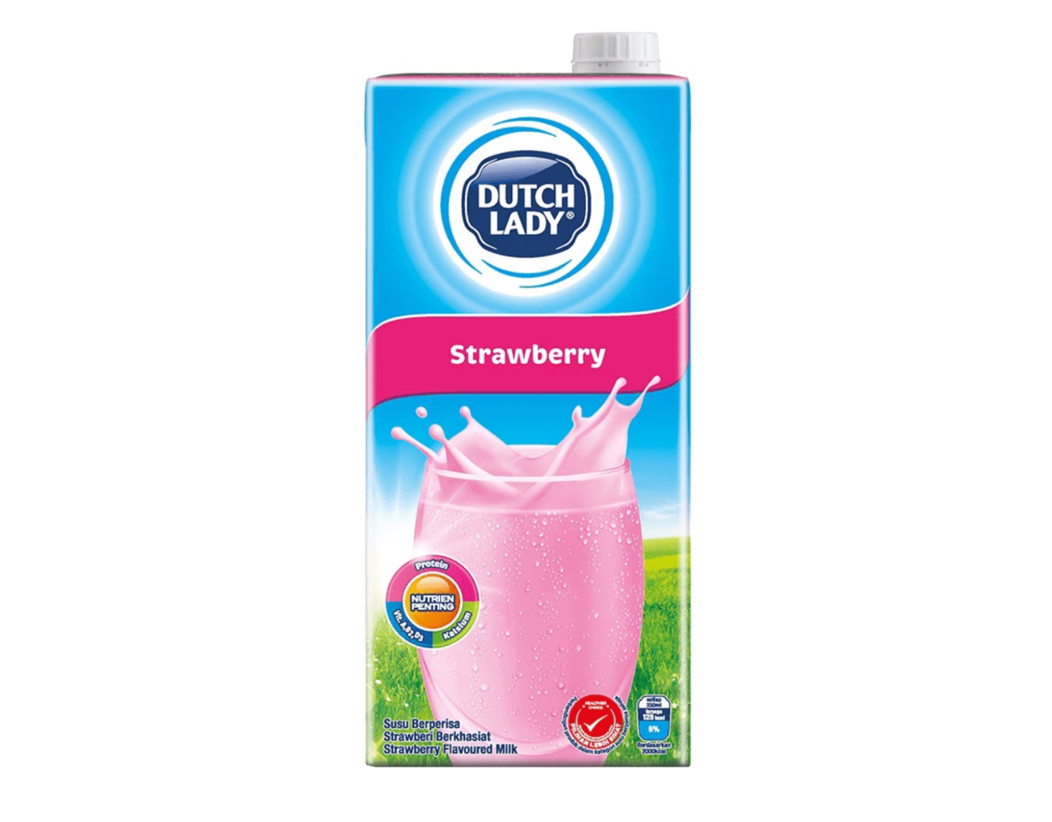 Dutch Lady UHT Pure Farm UHT Strawberry Milk