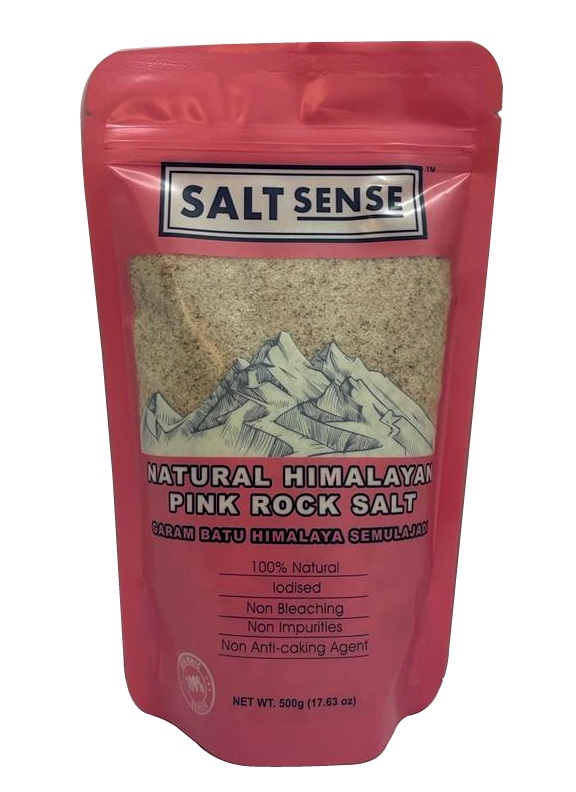 Salt Sense Natural Himalayan Pink Rock Salt