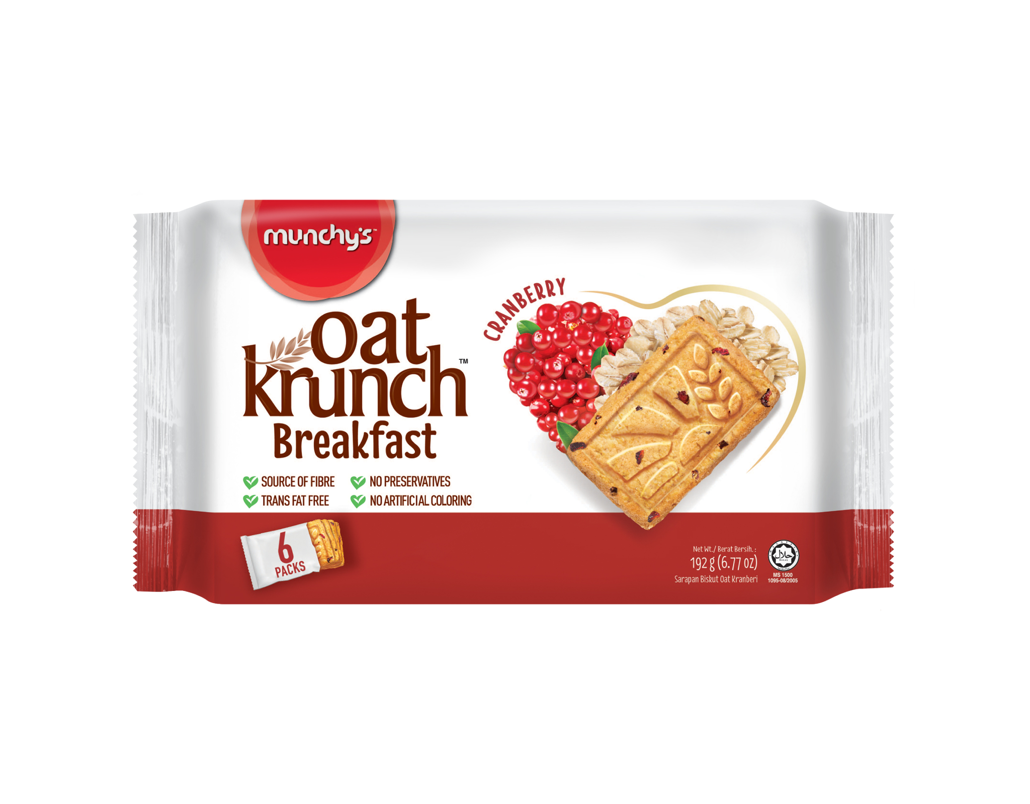 Munchy's Oat Krunch Breakfast Cranberry