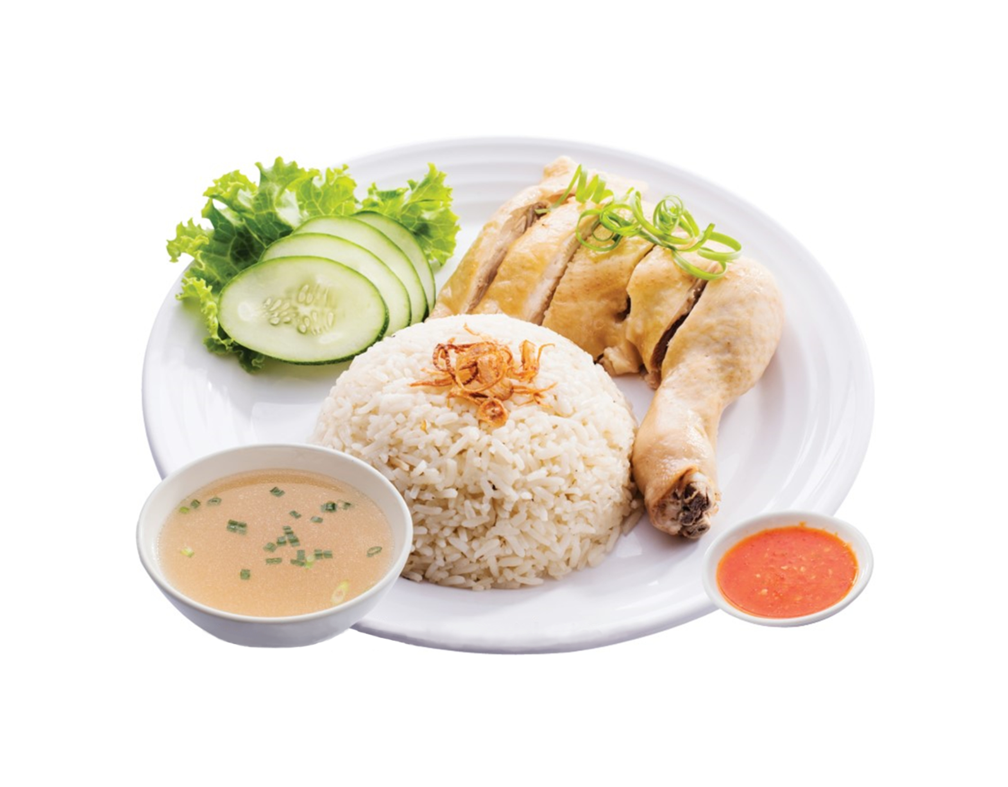 Farm's Essence Steam Chicken Drumstick Rice