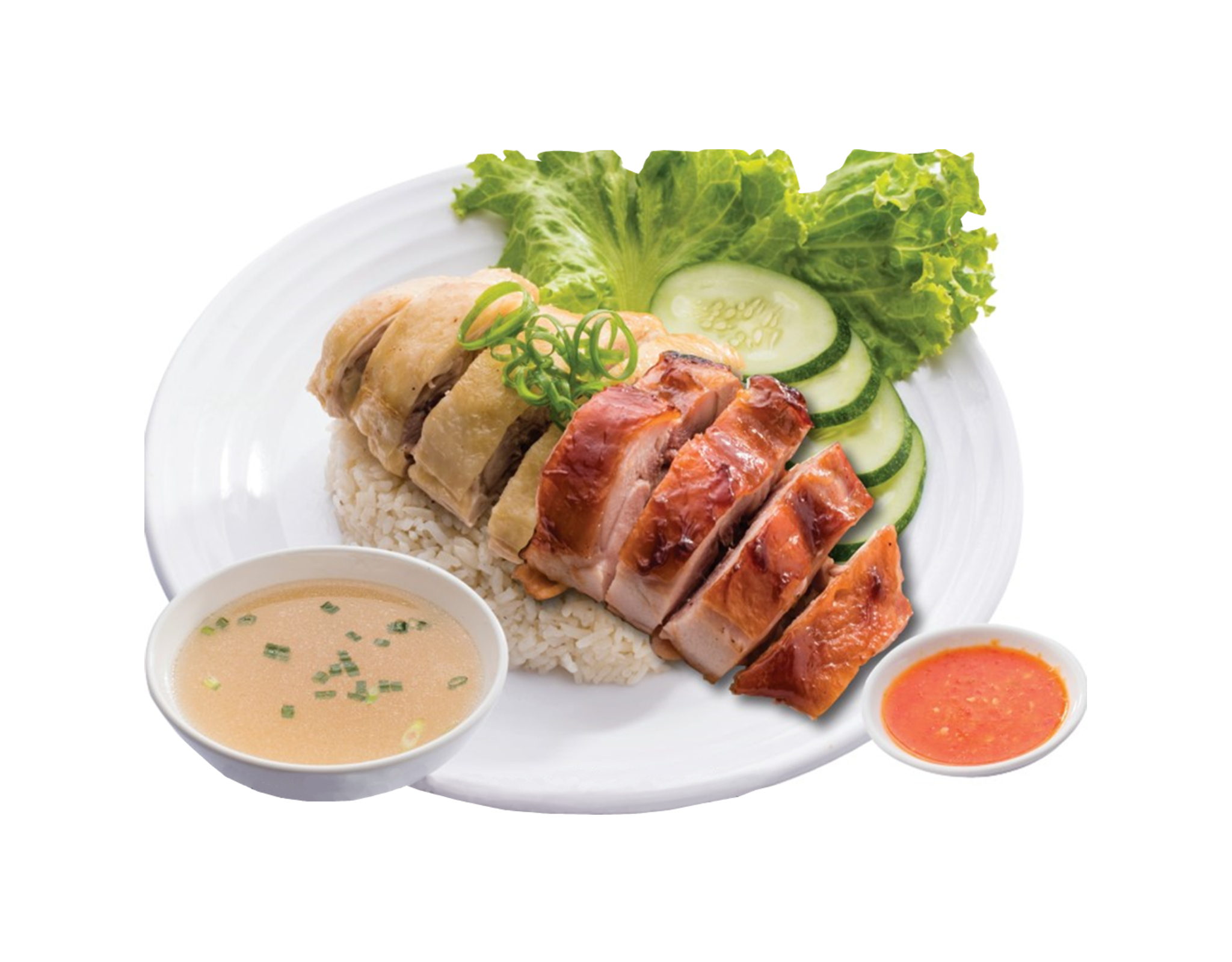 Farm's Essence Roasted & Steam Chicken Rice