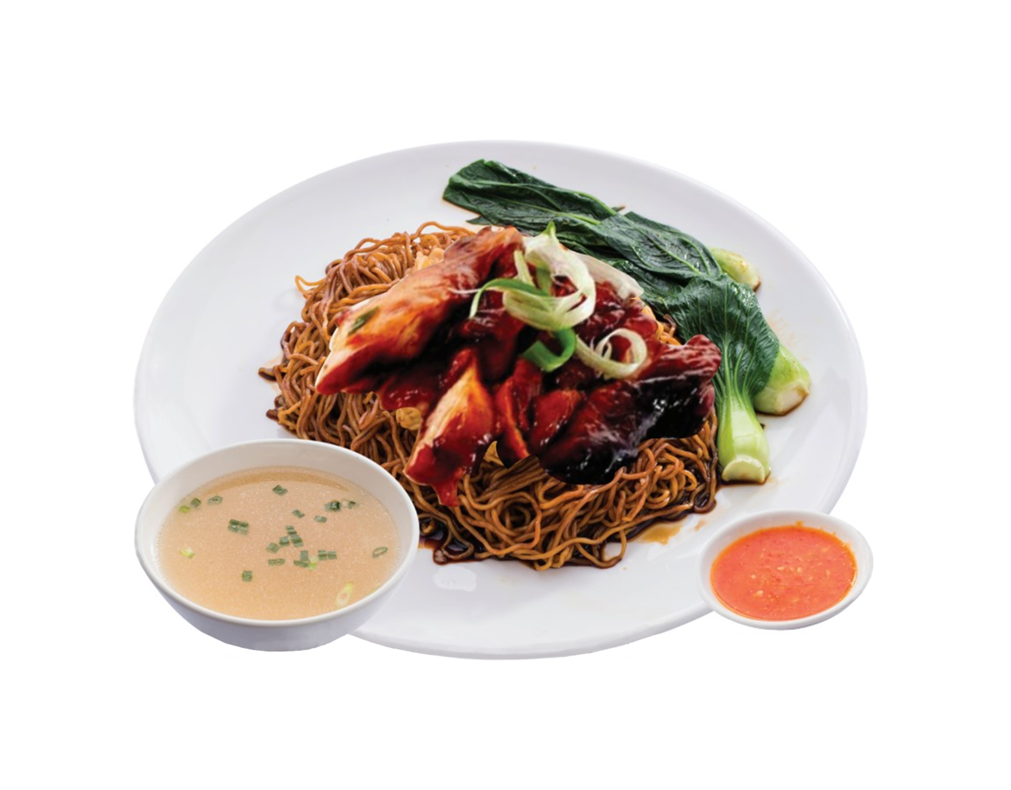 Farm's Essence Honey Bbq Chicken Wantan Noodles