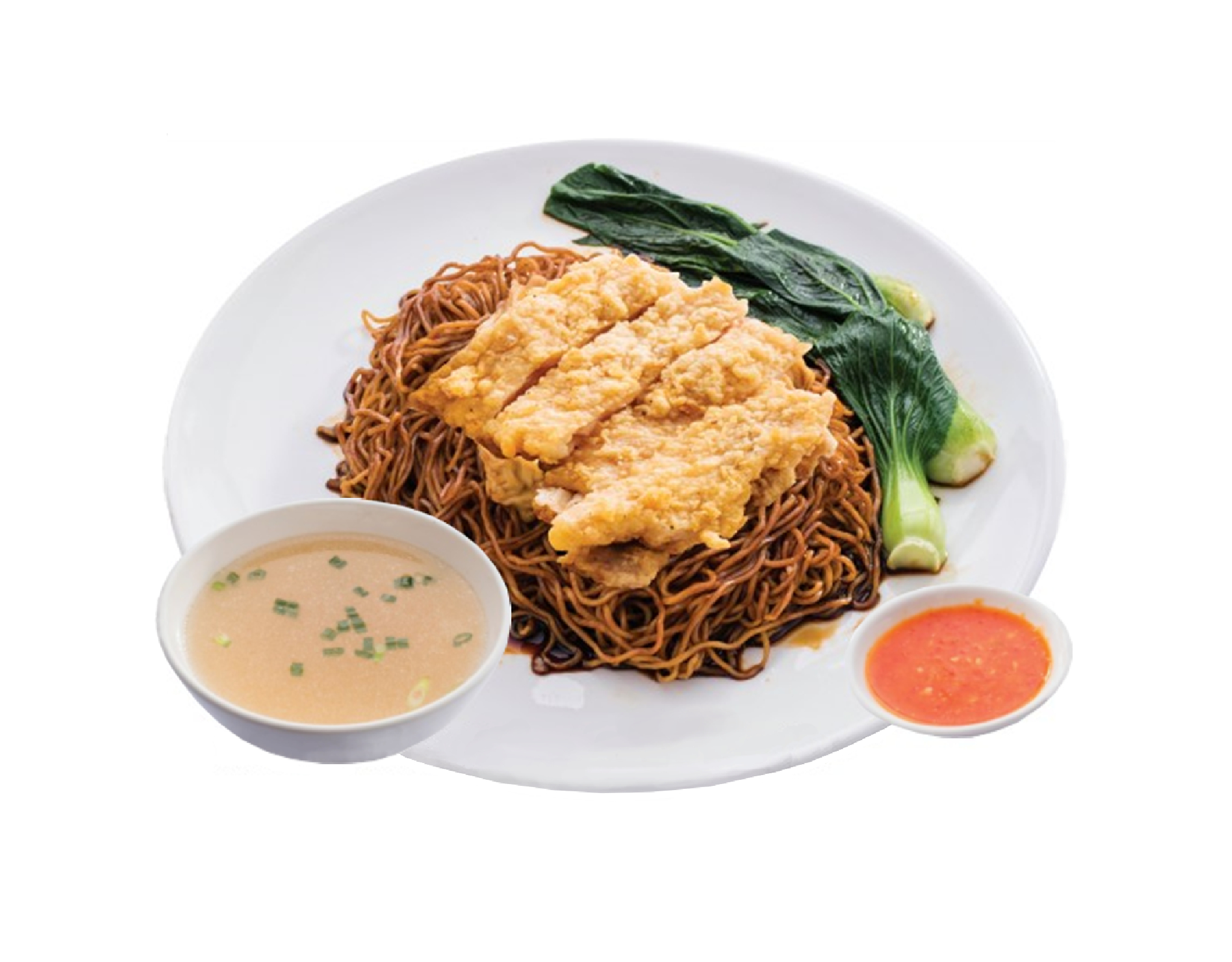 Farm's Essence Chicken Chop Wantan Noodles