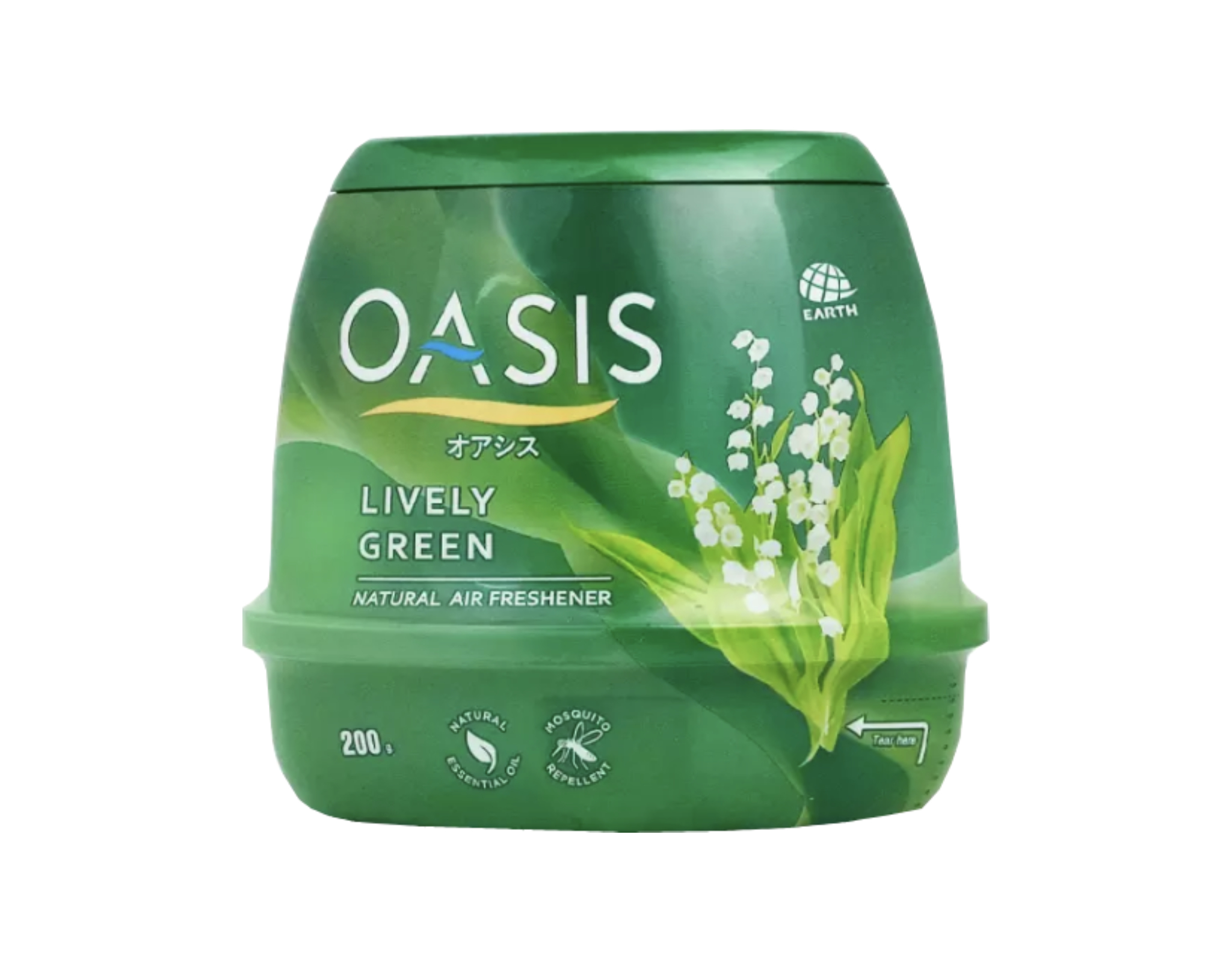 Oasis Air Freshener Gel Lively Green