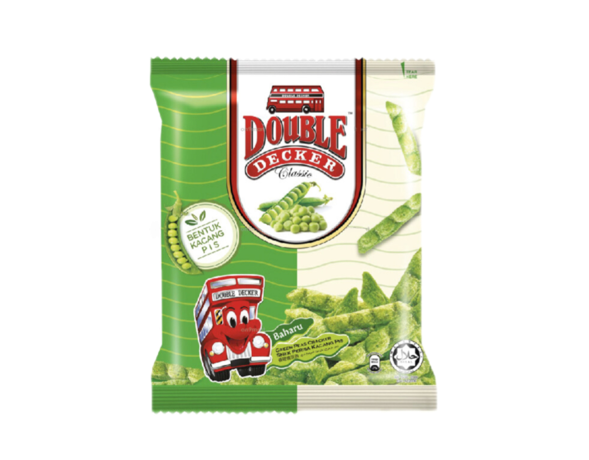 Double Decker Green Peas Classic
