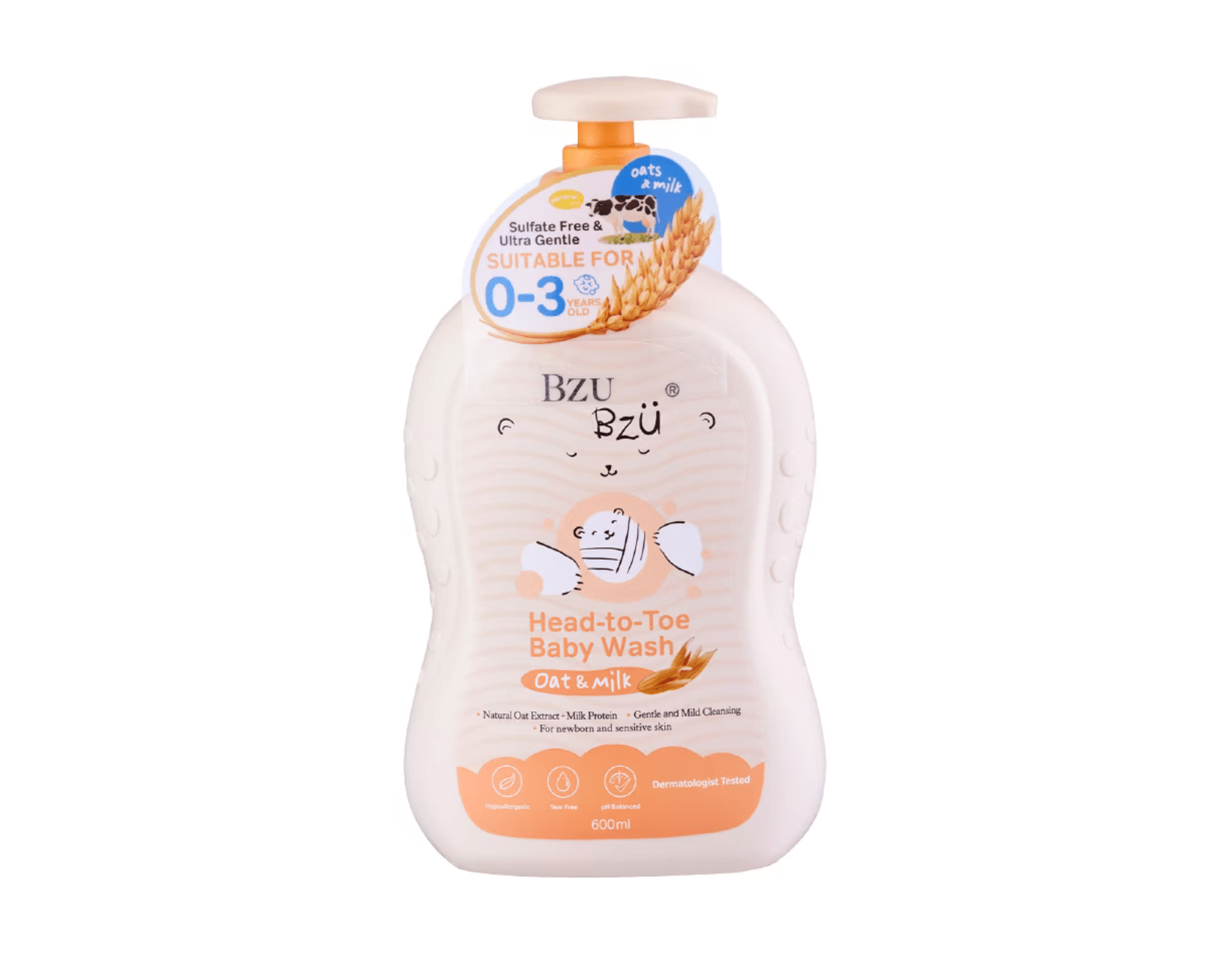 Bzu Bzu Head-To-Toe Oat & Milk