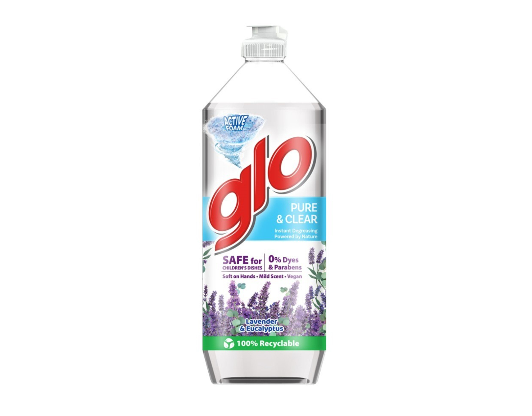 Glo Dishwash Liquid Pure & Clear Lavender