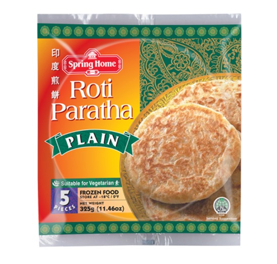Spring Home Paratha Plain, 5 pcs