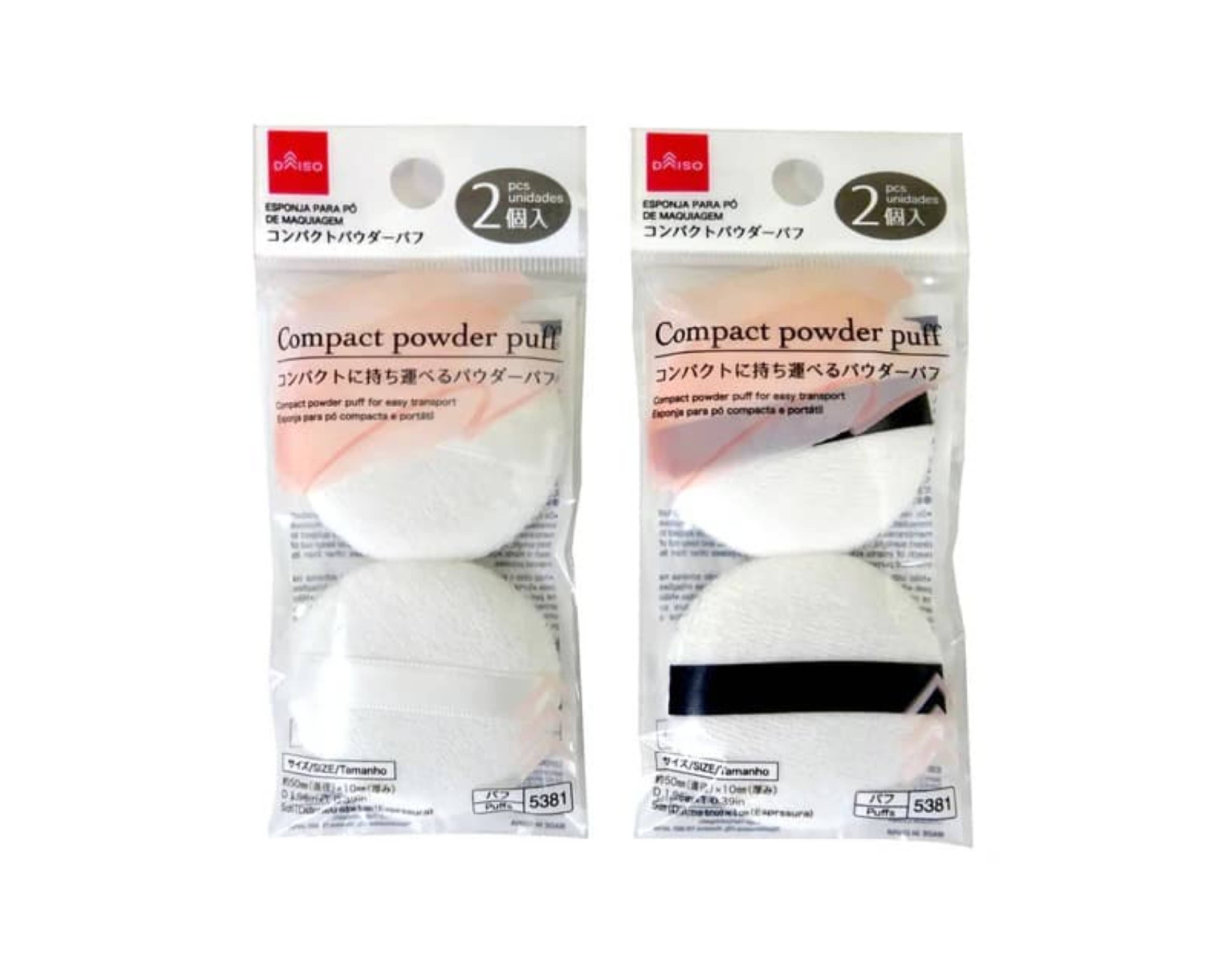 Daiso [SELECTED RANDOMLY] Compact Powder Puff | myaeon2go