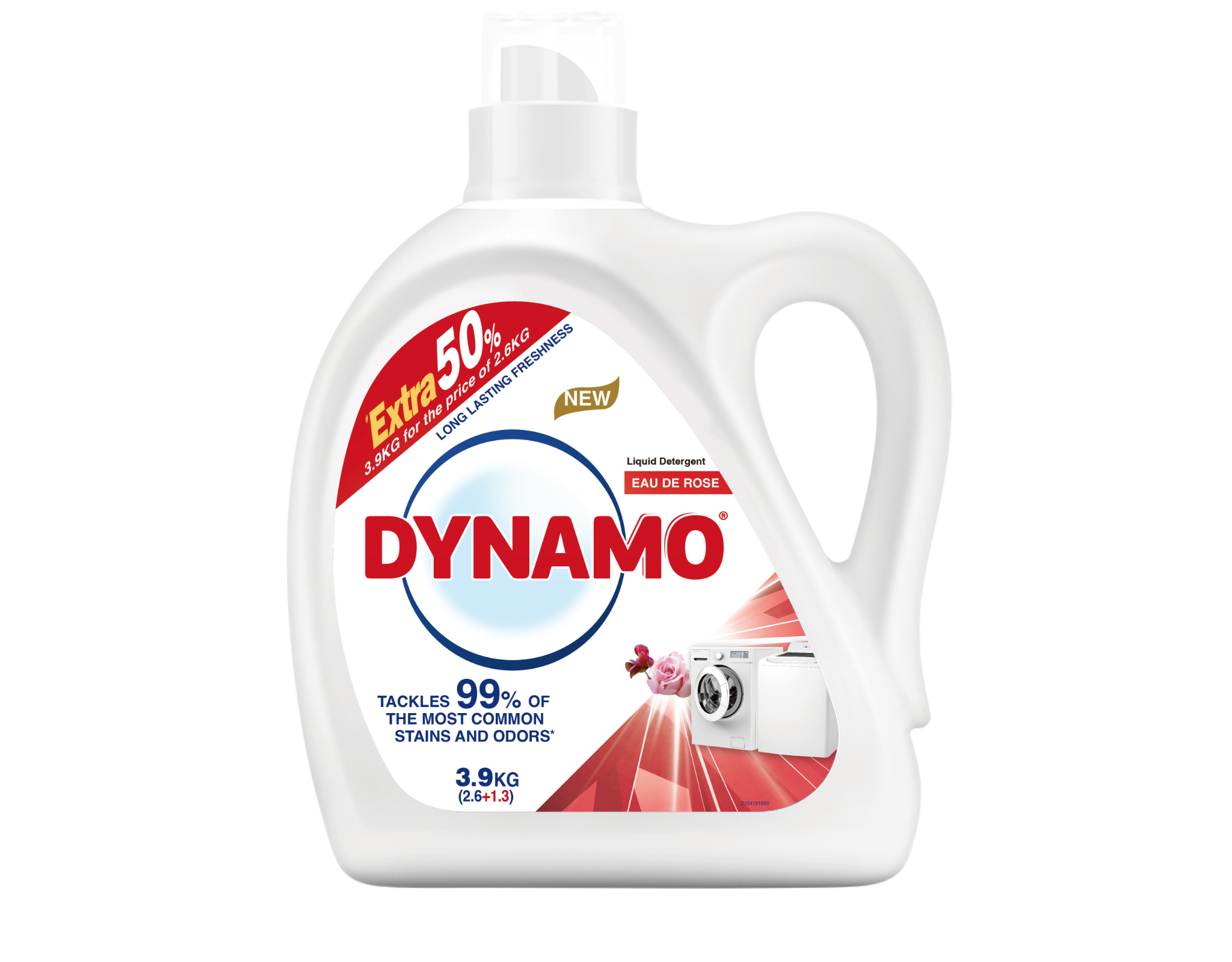 Dynamo Liquid Detergent Eau De Rose