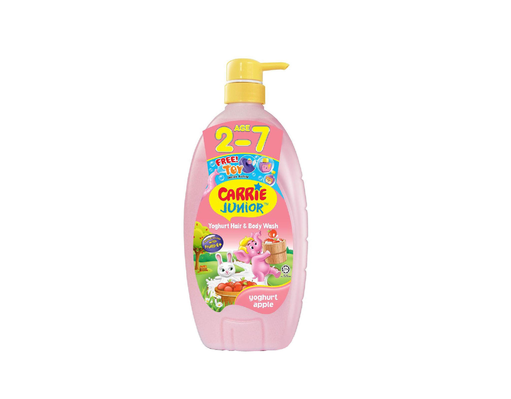 Carrie Junior Hair & Body Wash Apple Yoghurt