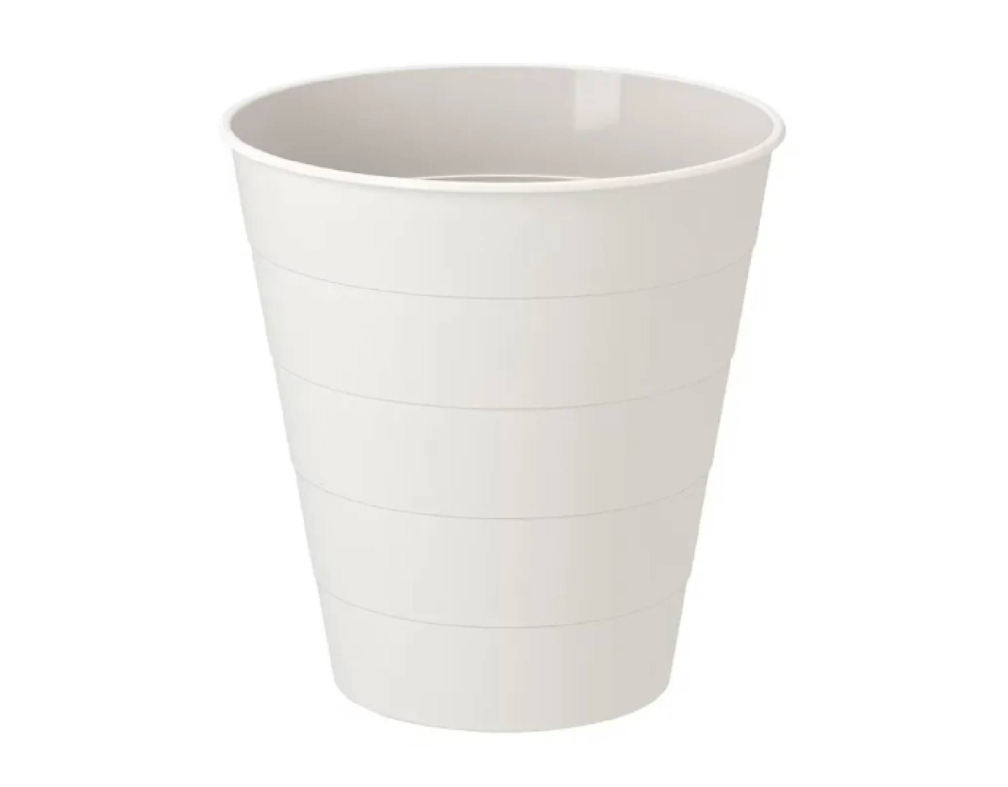 Round Dust Bin White (M-909) | myaeon2go