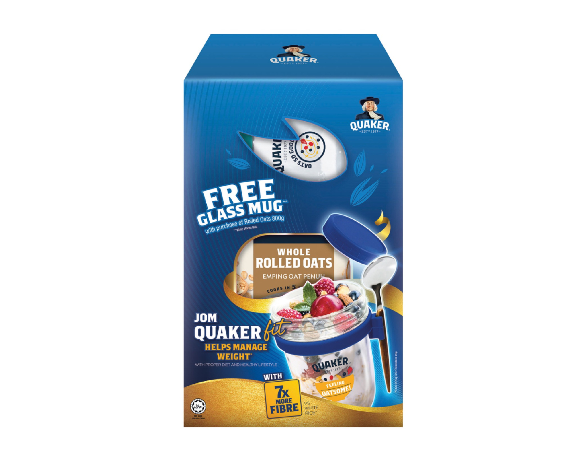 Quaker Rolled Oats FOC Premium | myaeon2go