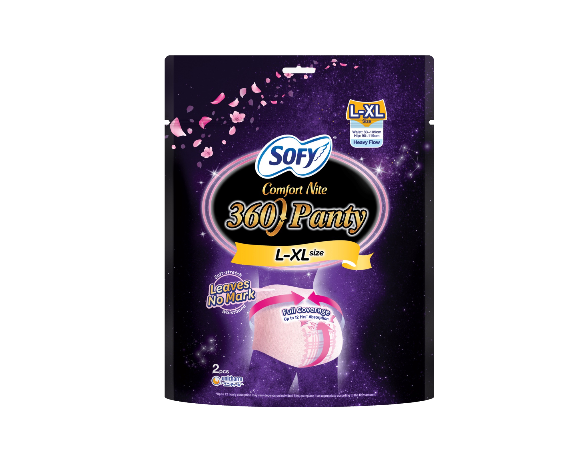Sofy Comfort Nite 360 Panty L-Xl Size