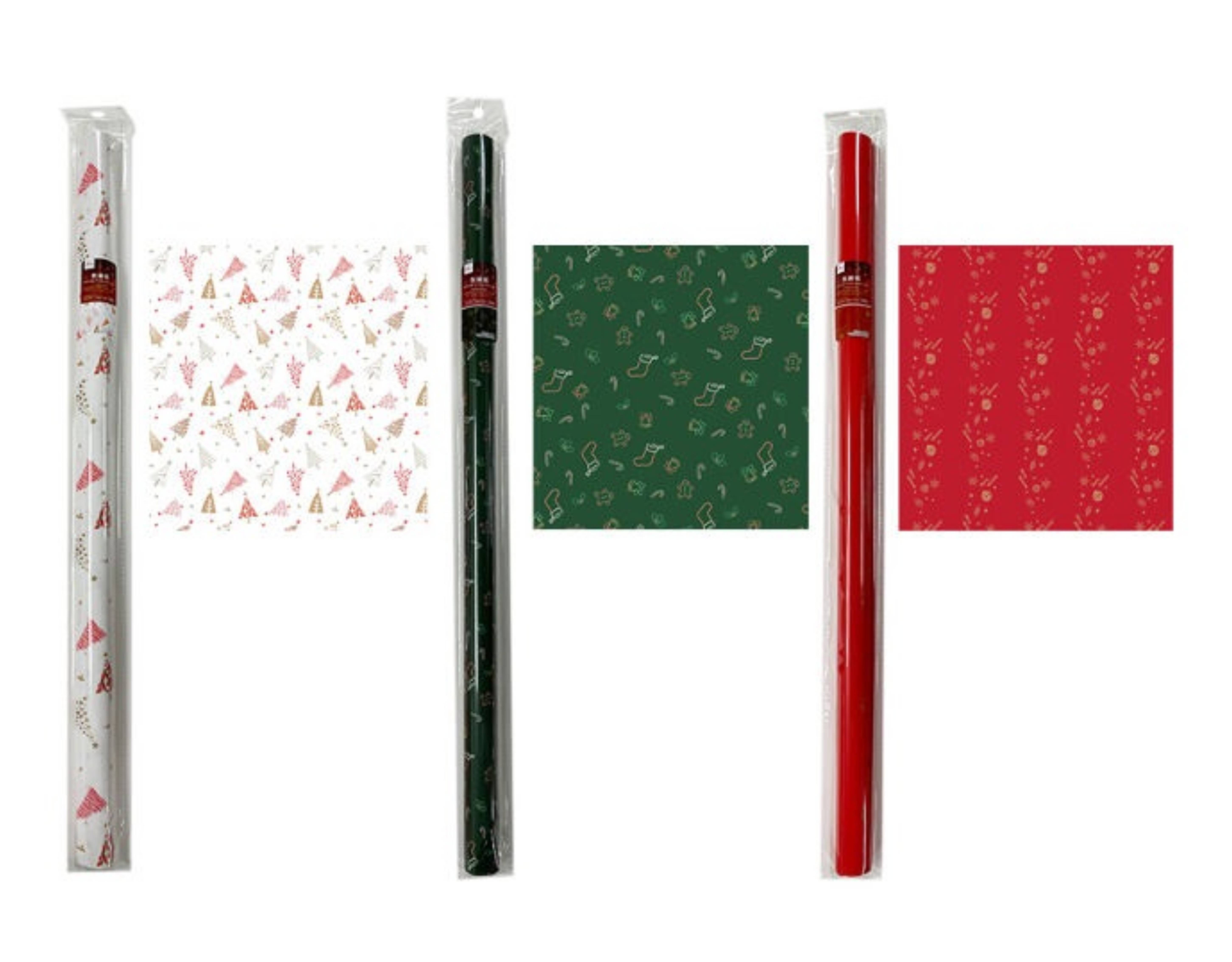 Daiso [SELECTED RANDOMLY] Wrapping Paper Design Natural | myaeon2go