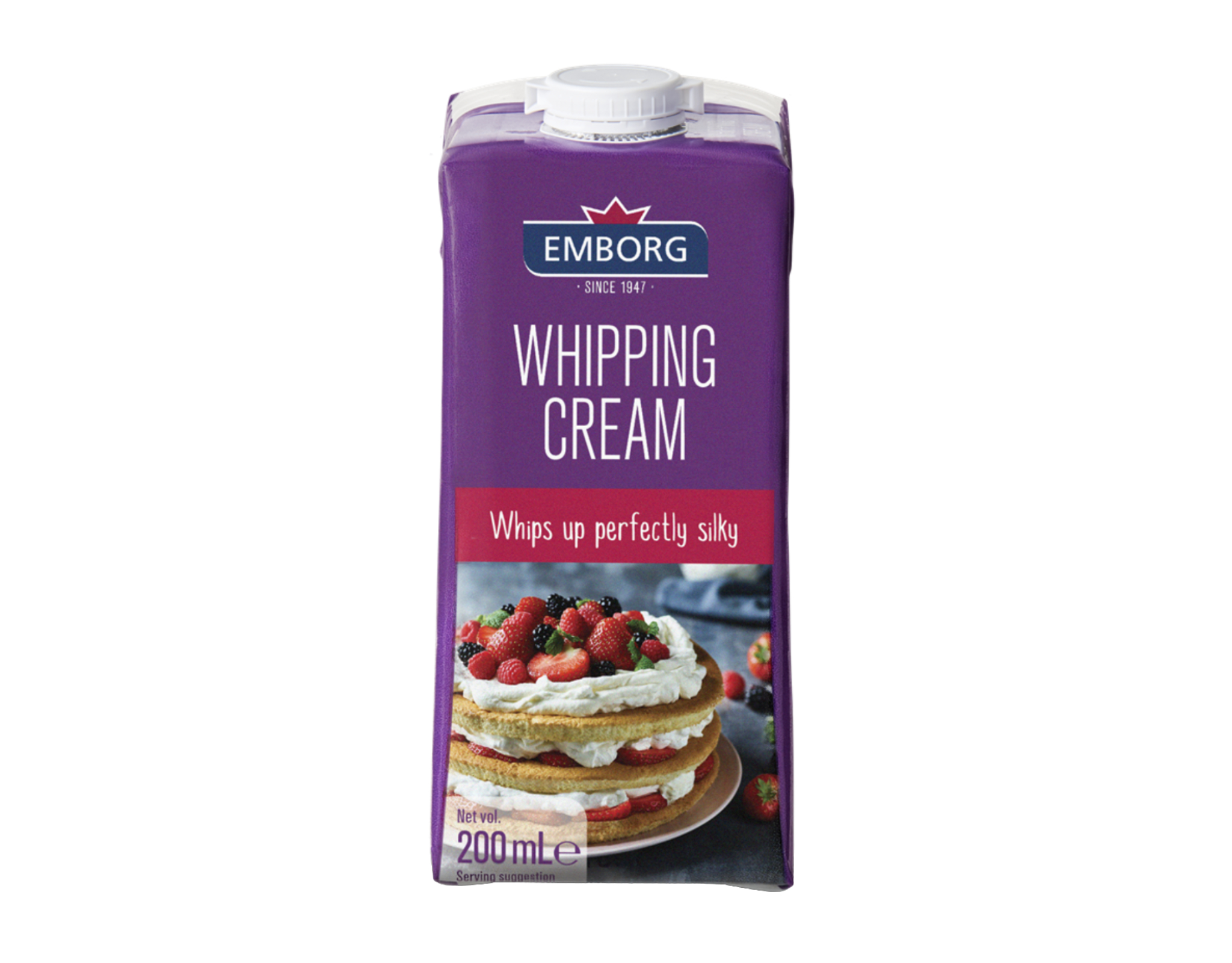Emborg Whipping Cream UHT, 200 ml