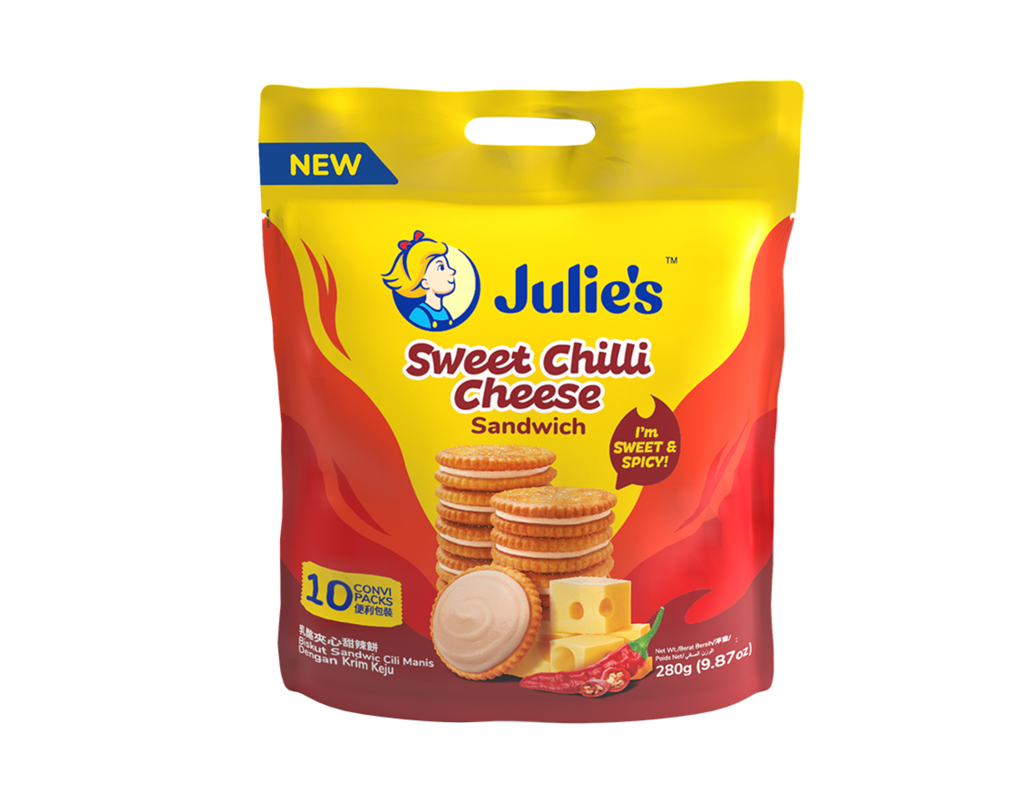 Julie's Sweet Chilli Cheese Sandwich myaeon2go