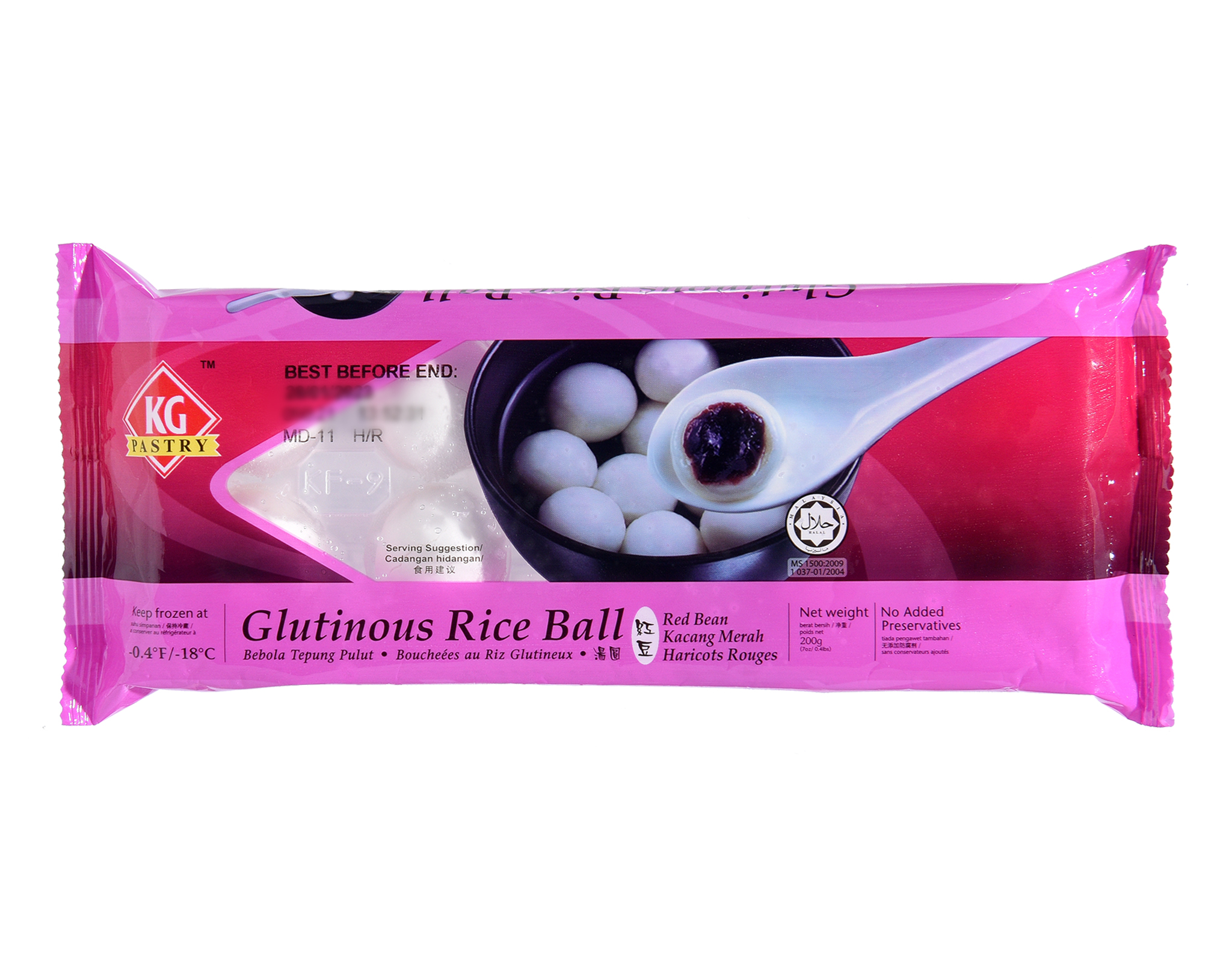 KG Pastry Glutinous Rice Ball Red Bean