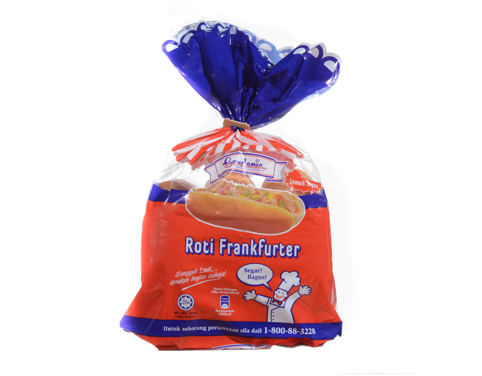 Gardenia Hotdog Rolls, 240 g