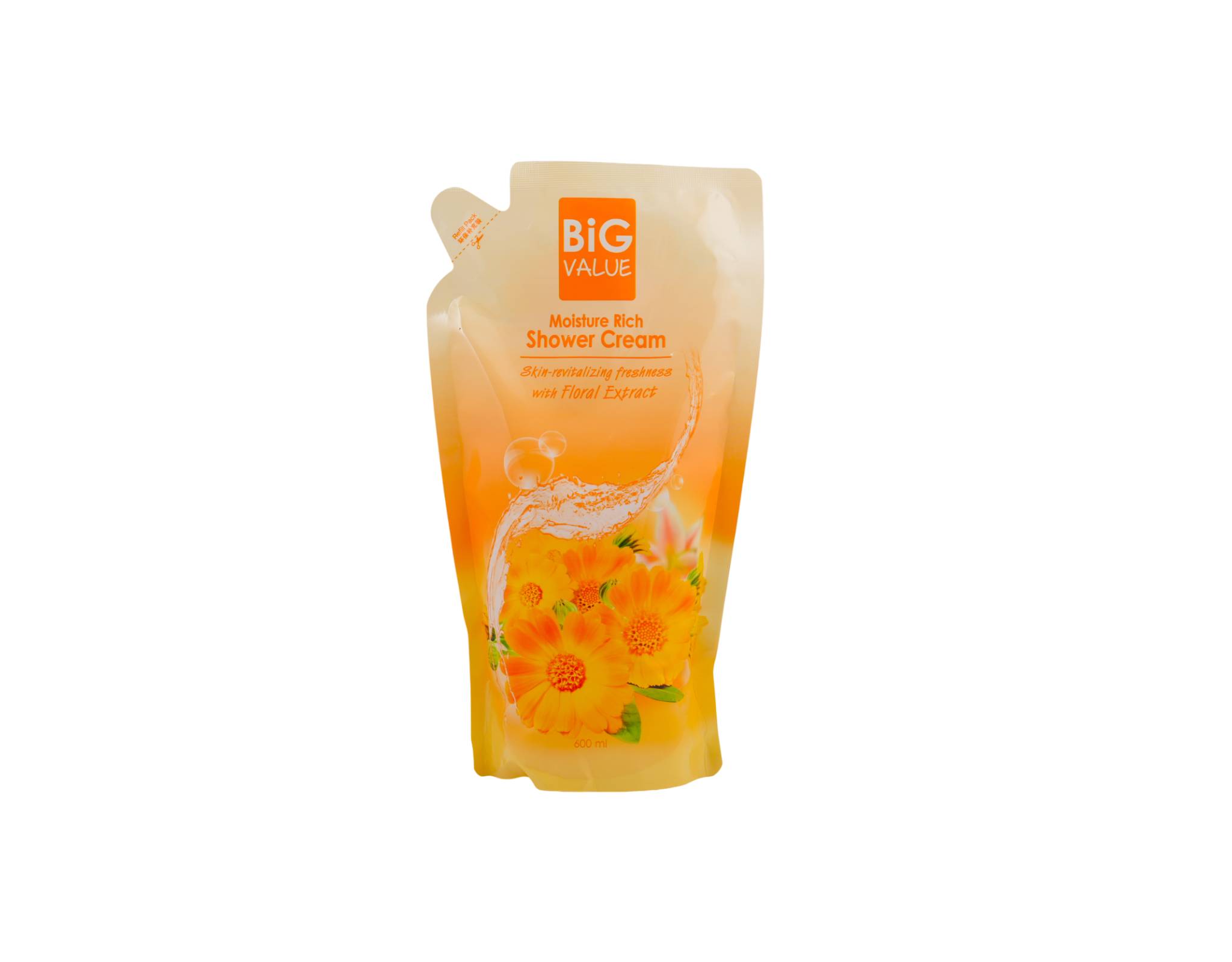BiG Value Shower Cream Refill Floral