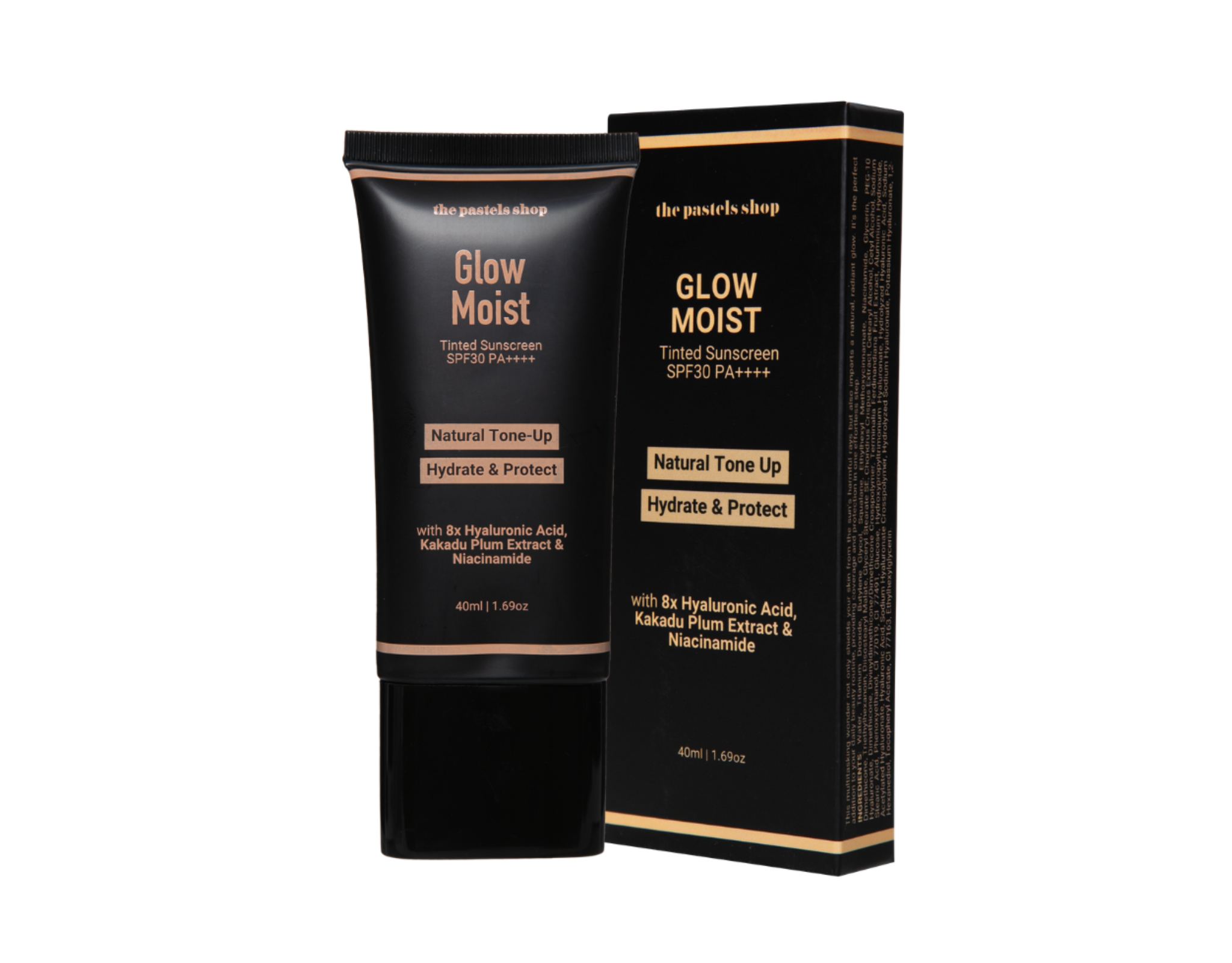 The Pastels Shop Glow Moist Cover Tinted Sunscreen