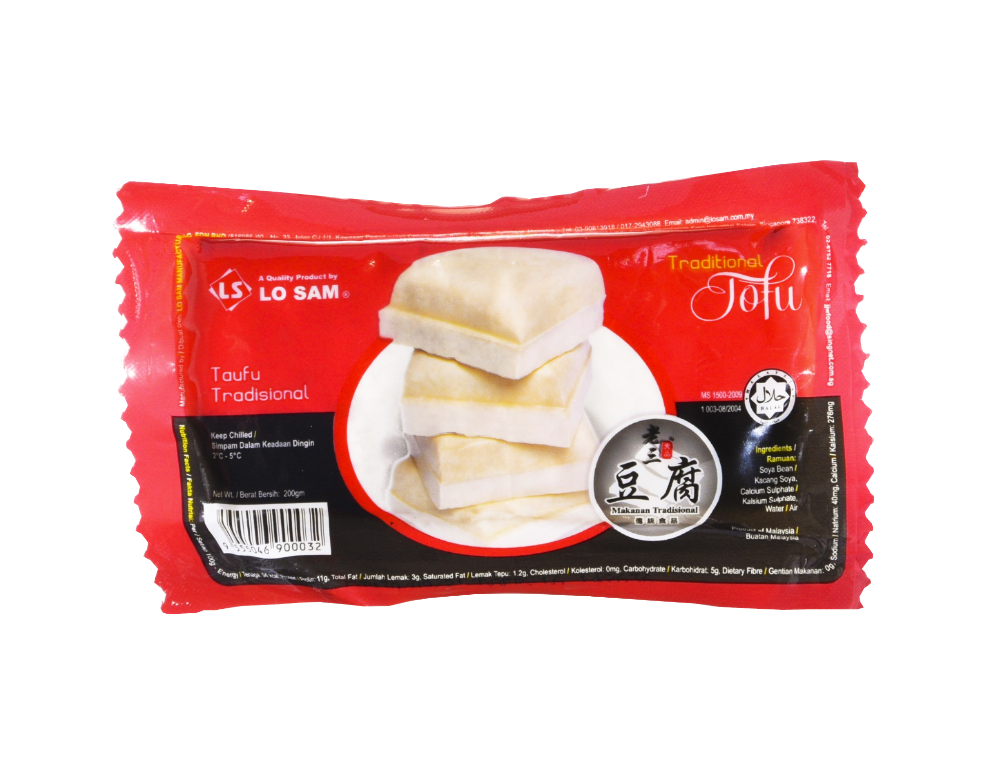 Lo Sam Traditional Tofu, 200g