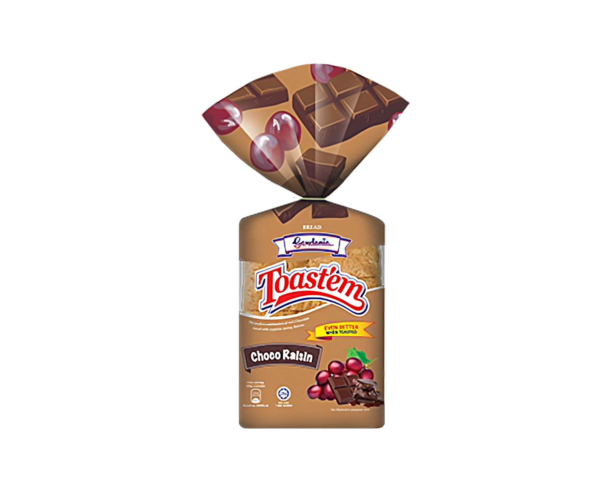 Gardenia Choco Raisin Bread 360g – Rich Flavor