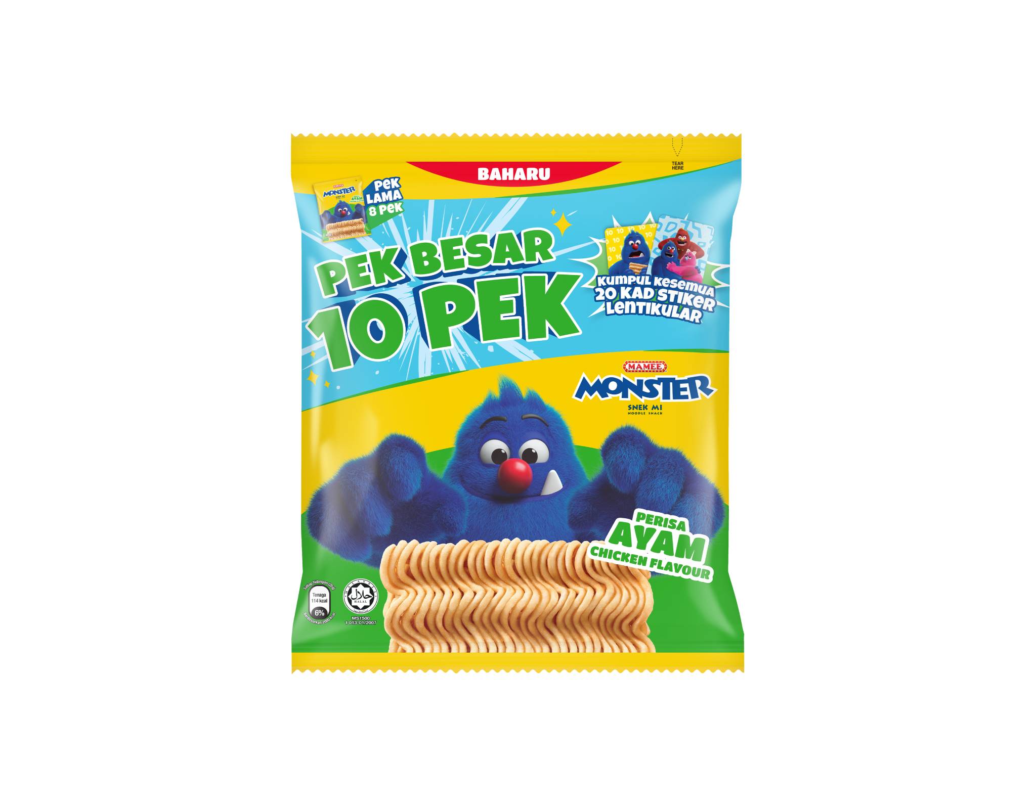Mamee Monster Family Pack Chicken