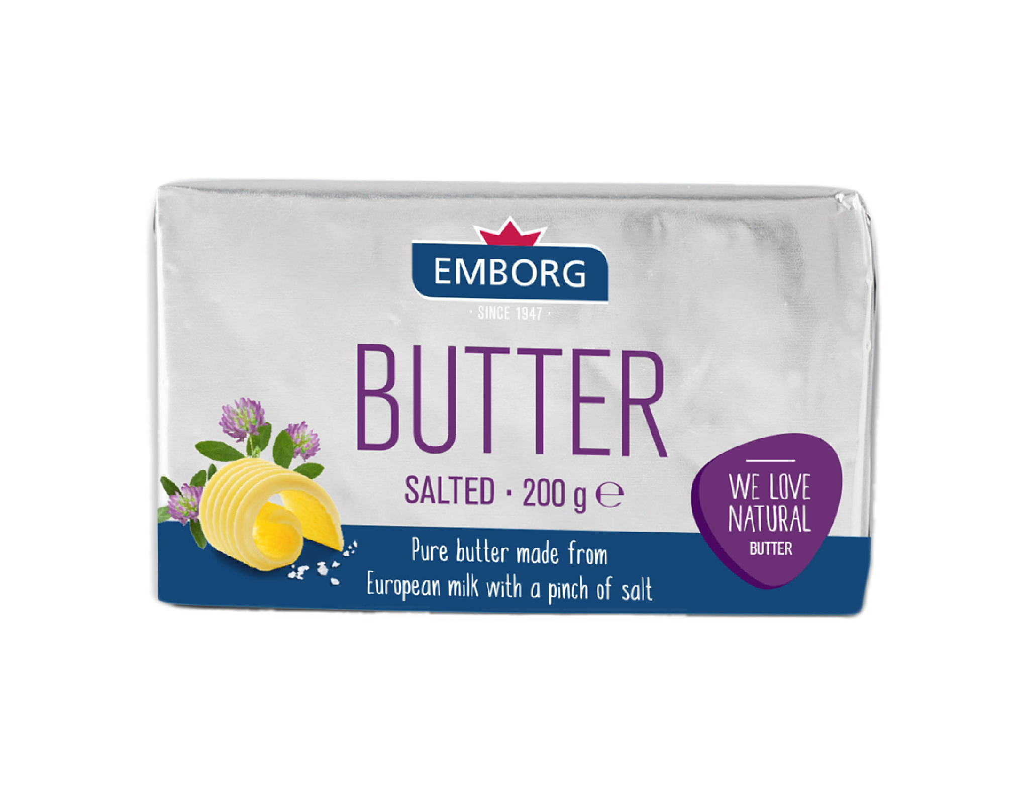 Emborg Butter Salted, 200 g