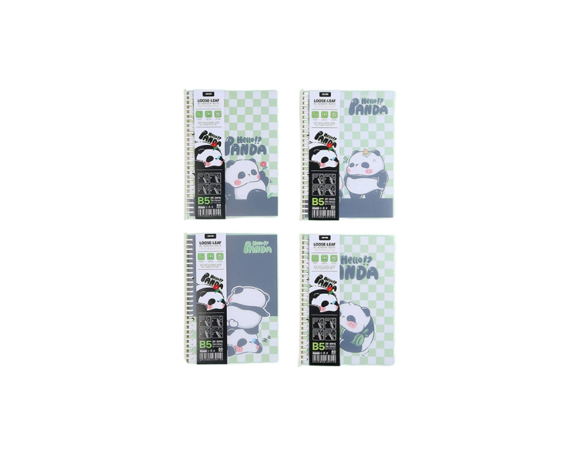 Selected Randomly] Panda Series B5 Notebook (zf-009)
