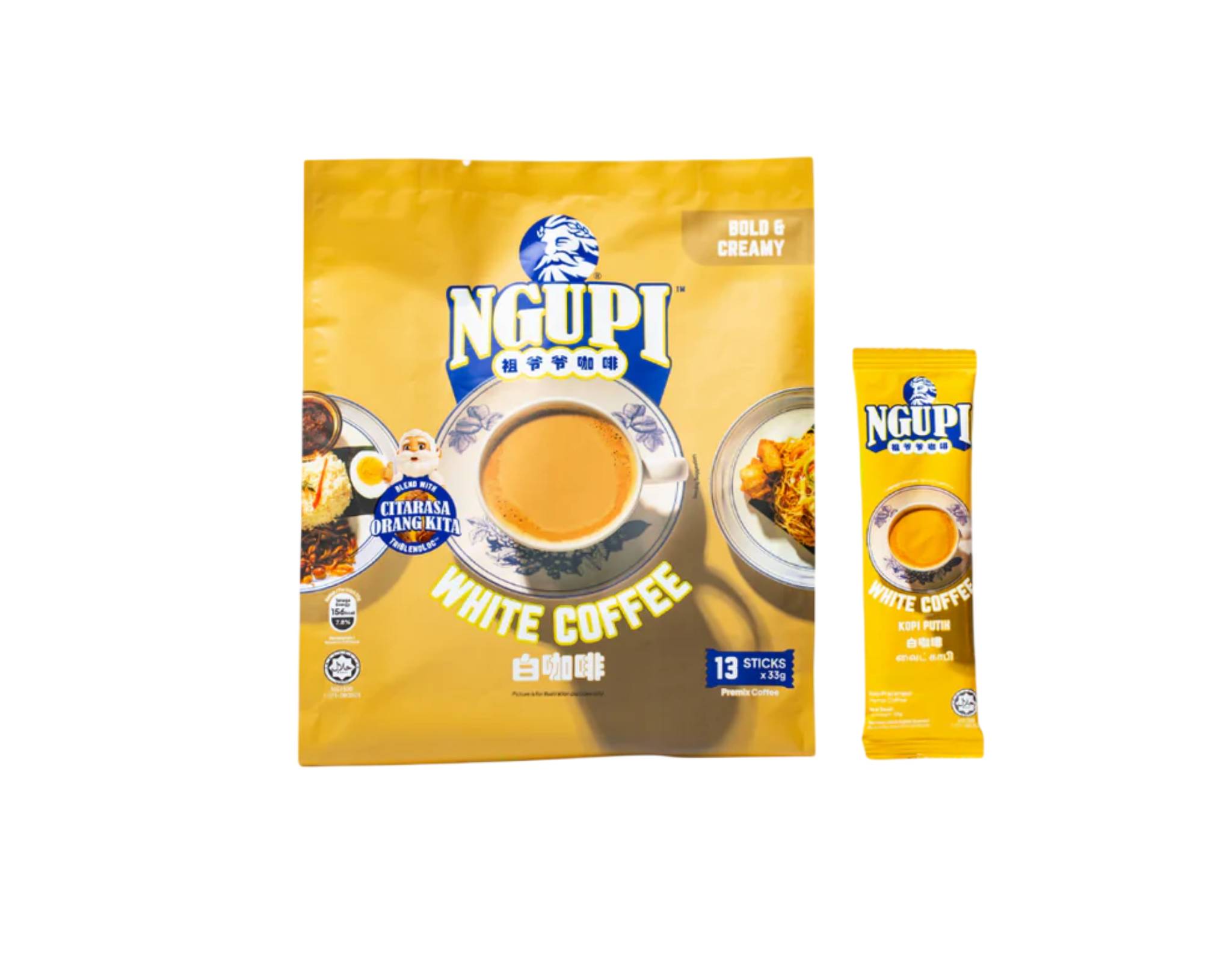 Zus Ngupi Instant Premix White Coffee